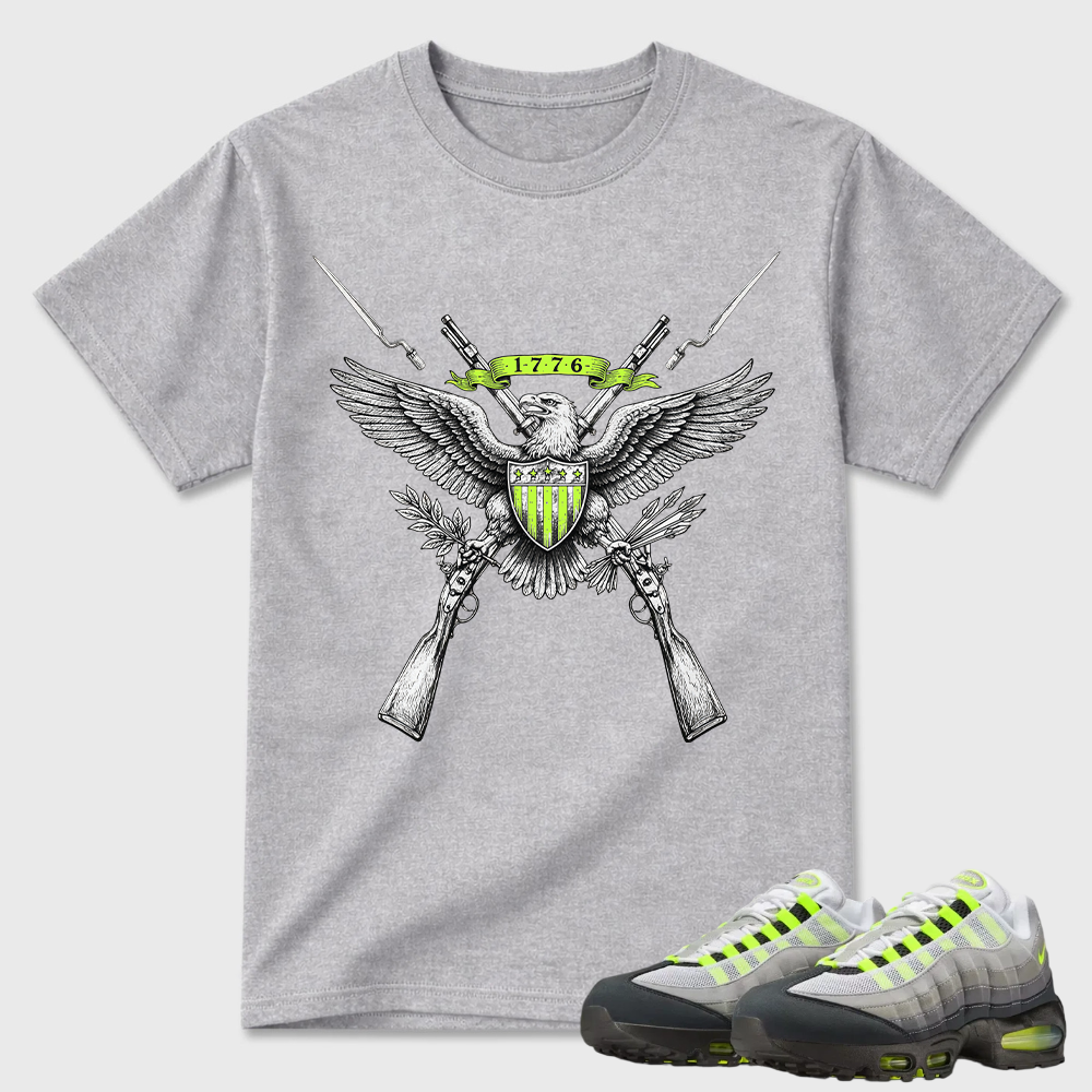 American Eagle 1776 Air Max 95 Patriotic Graphic Tee