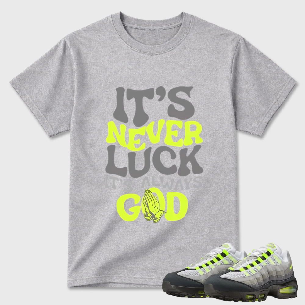 T Shirt to Match Air Max 95 Big Bubble Neon 