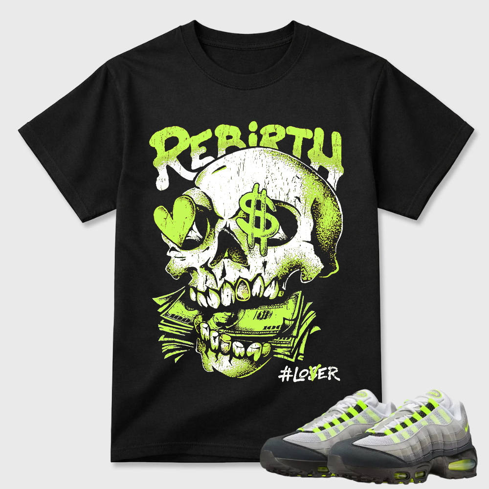 Rebirth Skull Money Air Max 95 Graphic Tee