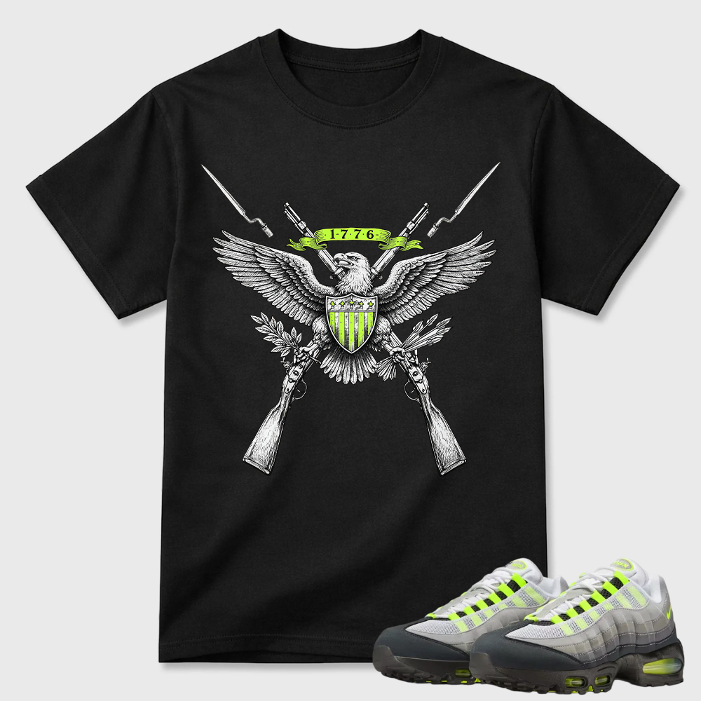 American Eagle 1776 Air Max 95 Patriotic Graphic Tee