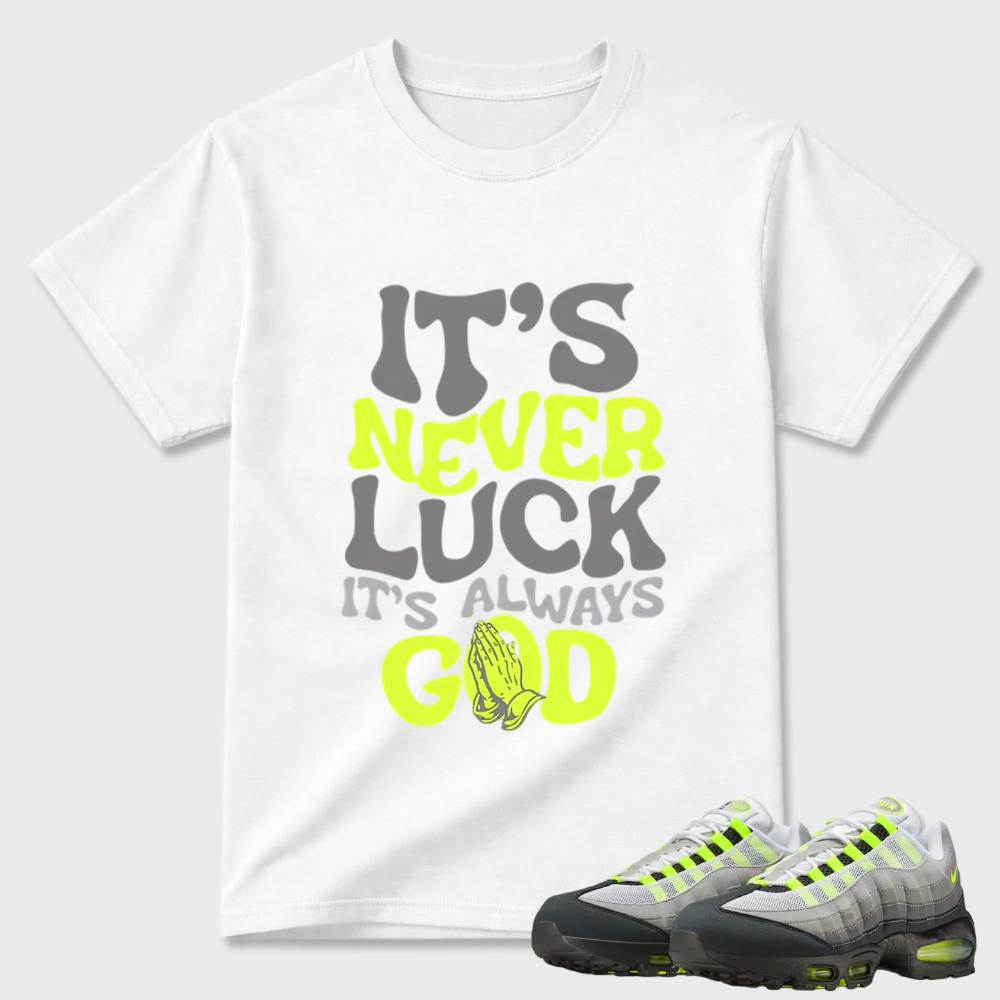 T Shirt to Match Air Max 95 Big Bubble Neon 