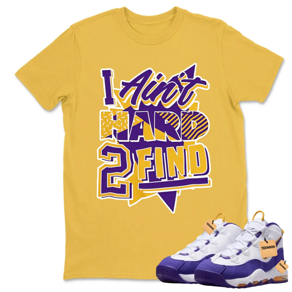 Rare Find Sneaker Shirt White to Match Air Max Uptempo Lake