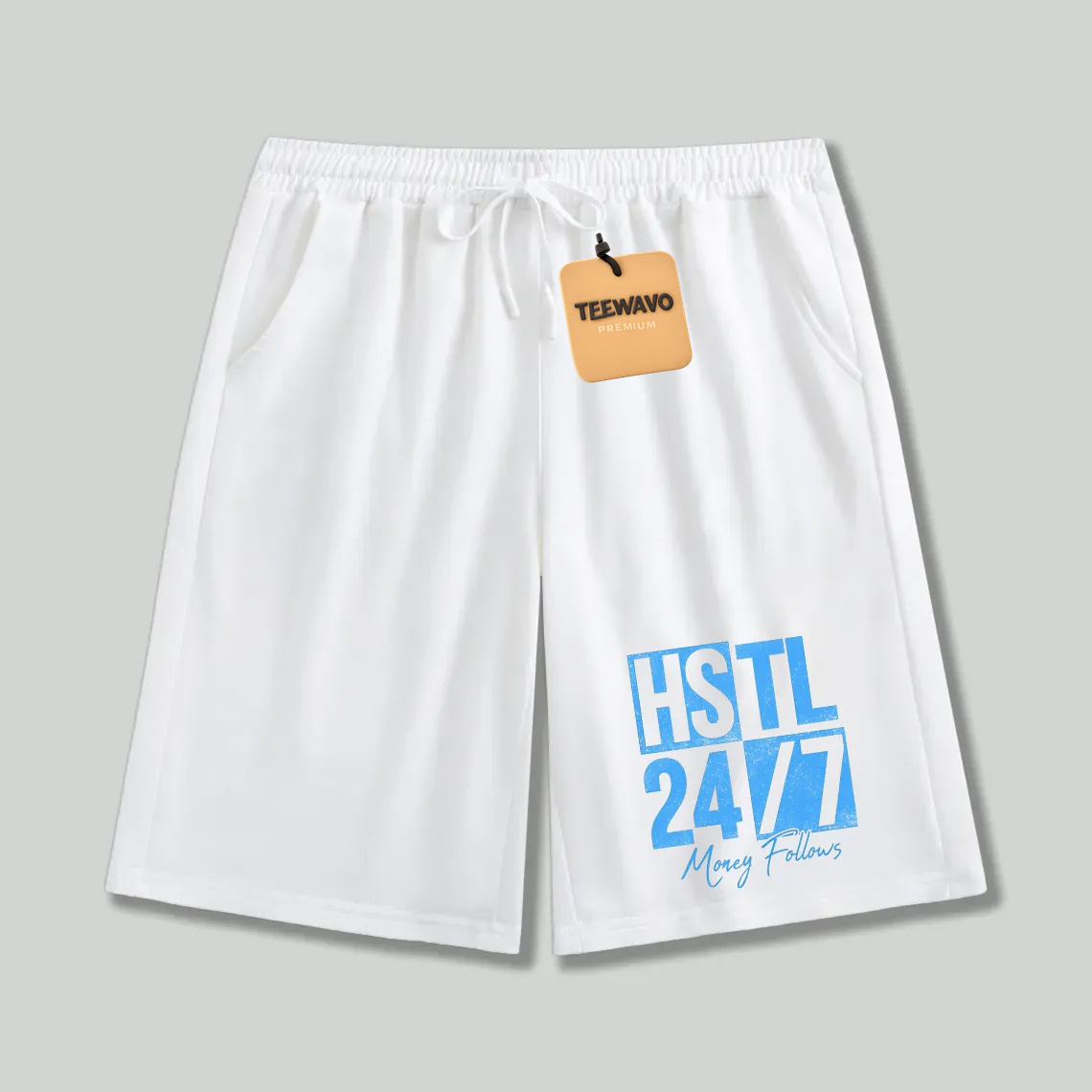 Unisex athletic shorts HSTL 24/7 Money Follows Print
