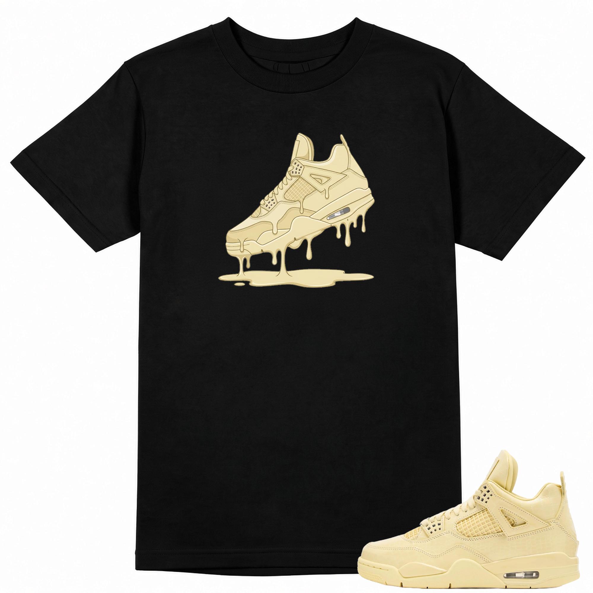 Dripping Shoe Shirt to Match A.J 4 Retro J Balvin Lemonade