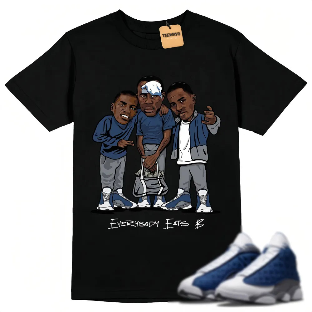 Everybody Eats B Shirt to Match A-J 13 Flint