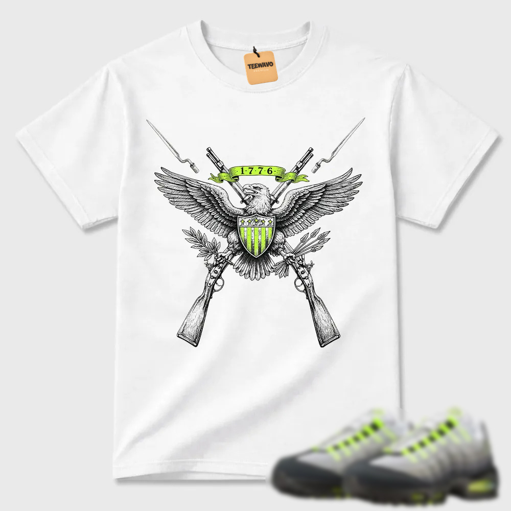 American Eagle 1776 Air Max 95 Patriotic Graphic Tee