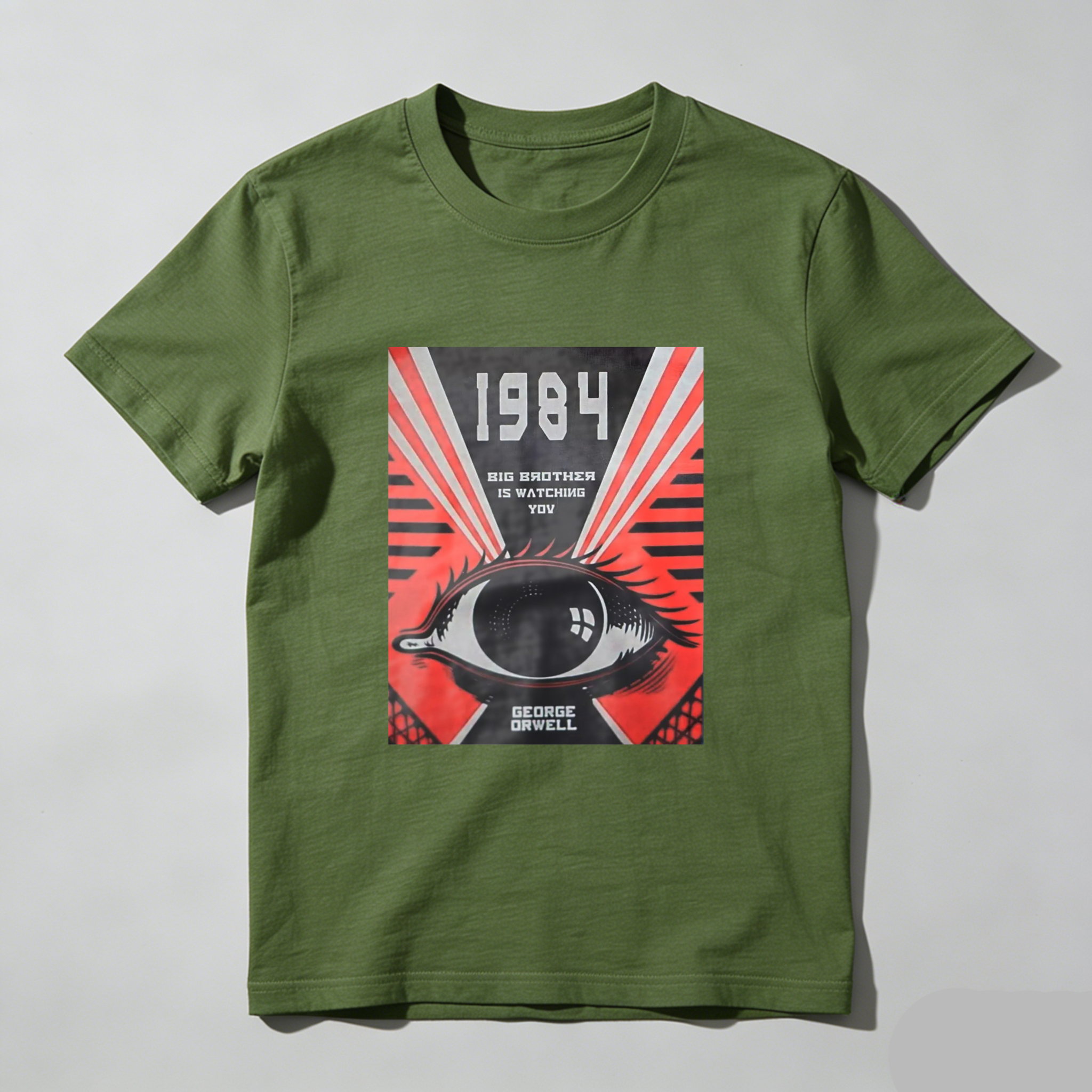 Big Brother Is Watching You Eye Design tshirt 100% cotton
