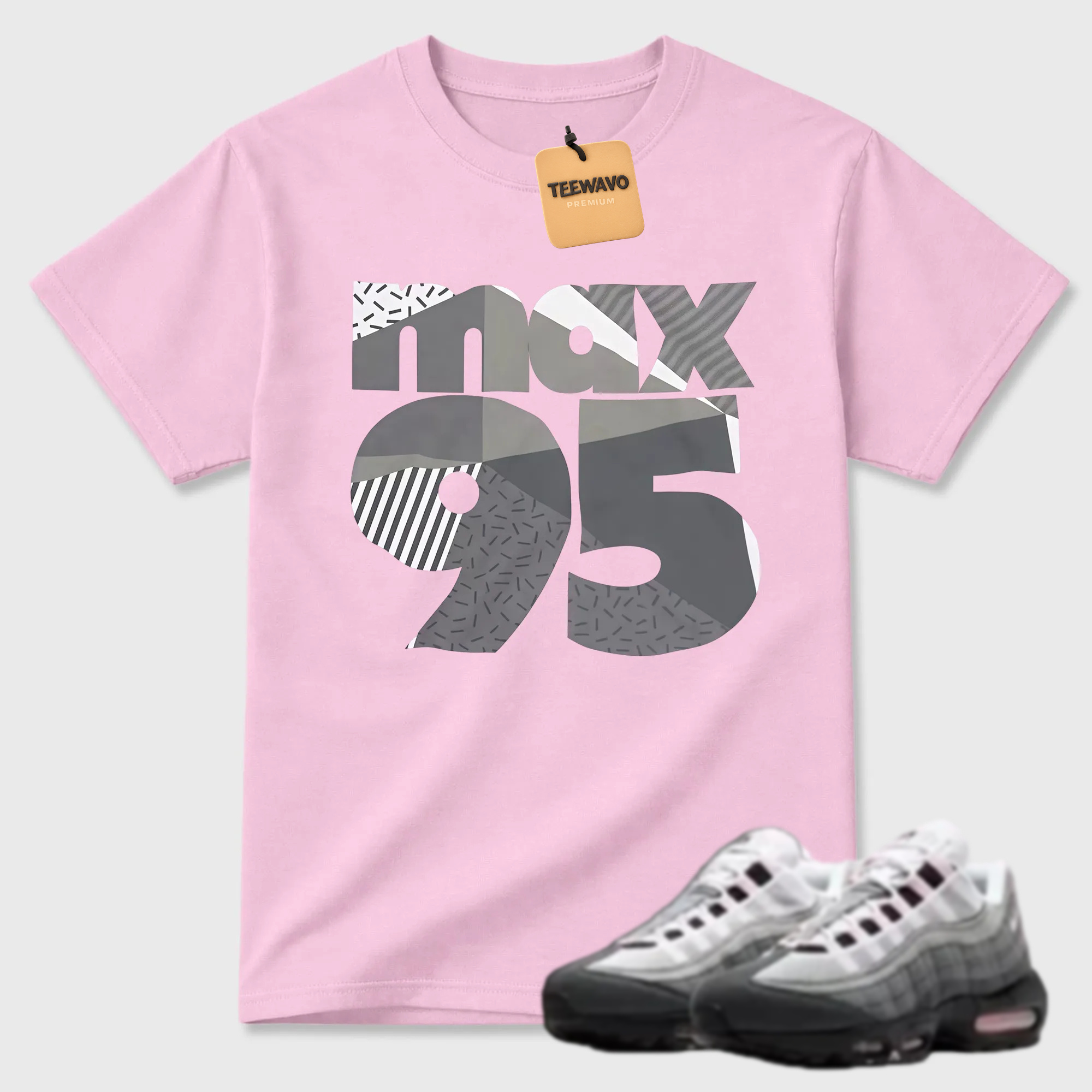 Classic 95 Sneaker Shirt Pink to Match Air Max 95 OG Pink Foam