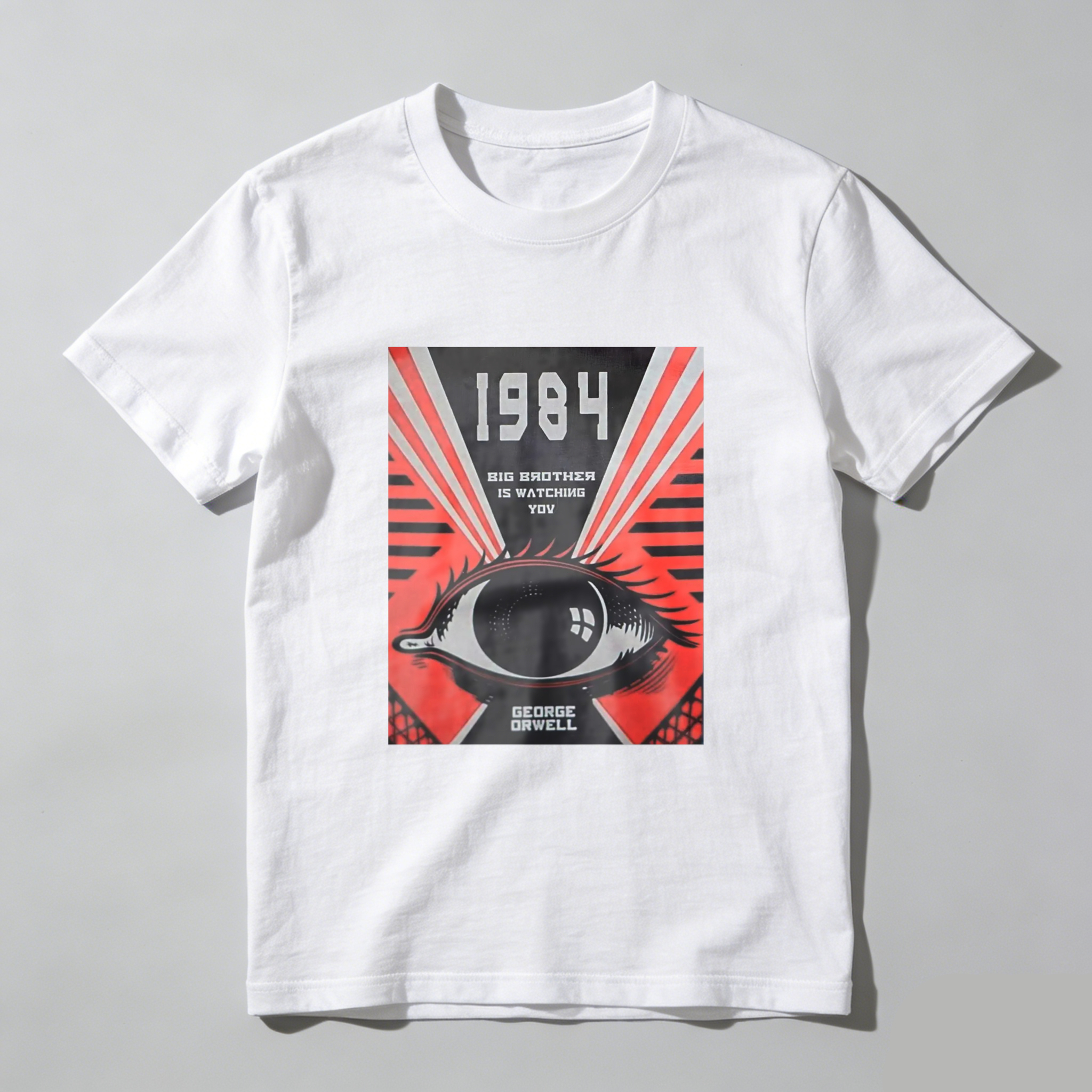 Big Brother Is Watching You Eye Design tshirt 100% cotton