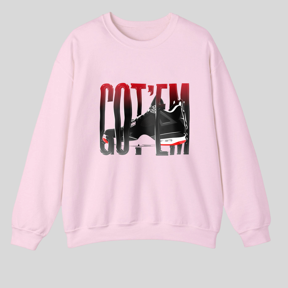 Got Em Sneaker Design Print tshirt 100% cotton