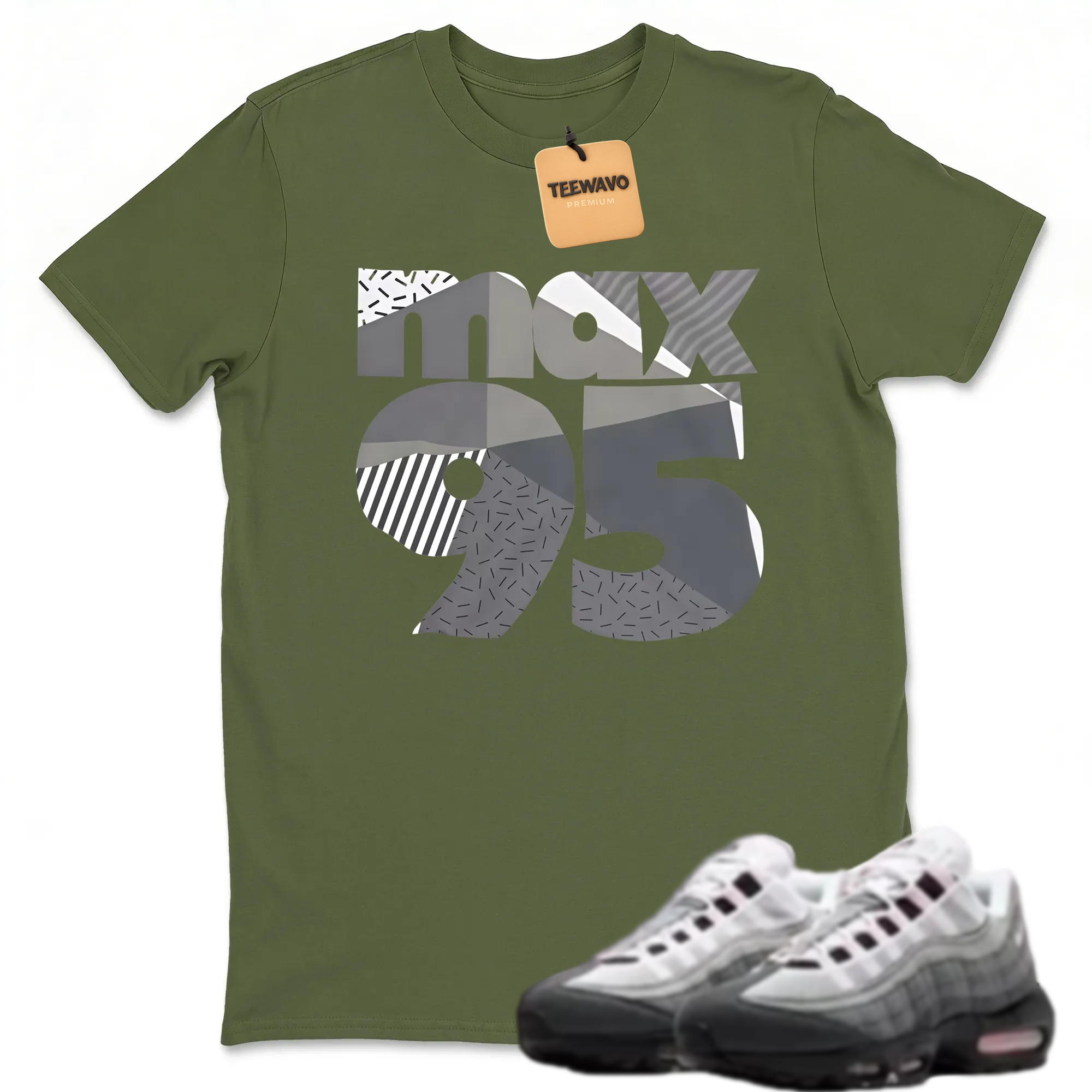 Classic 95 Sneaker Shirt Pink to Match Air Max 95 OG Pink Foam