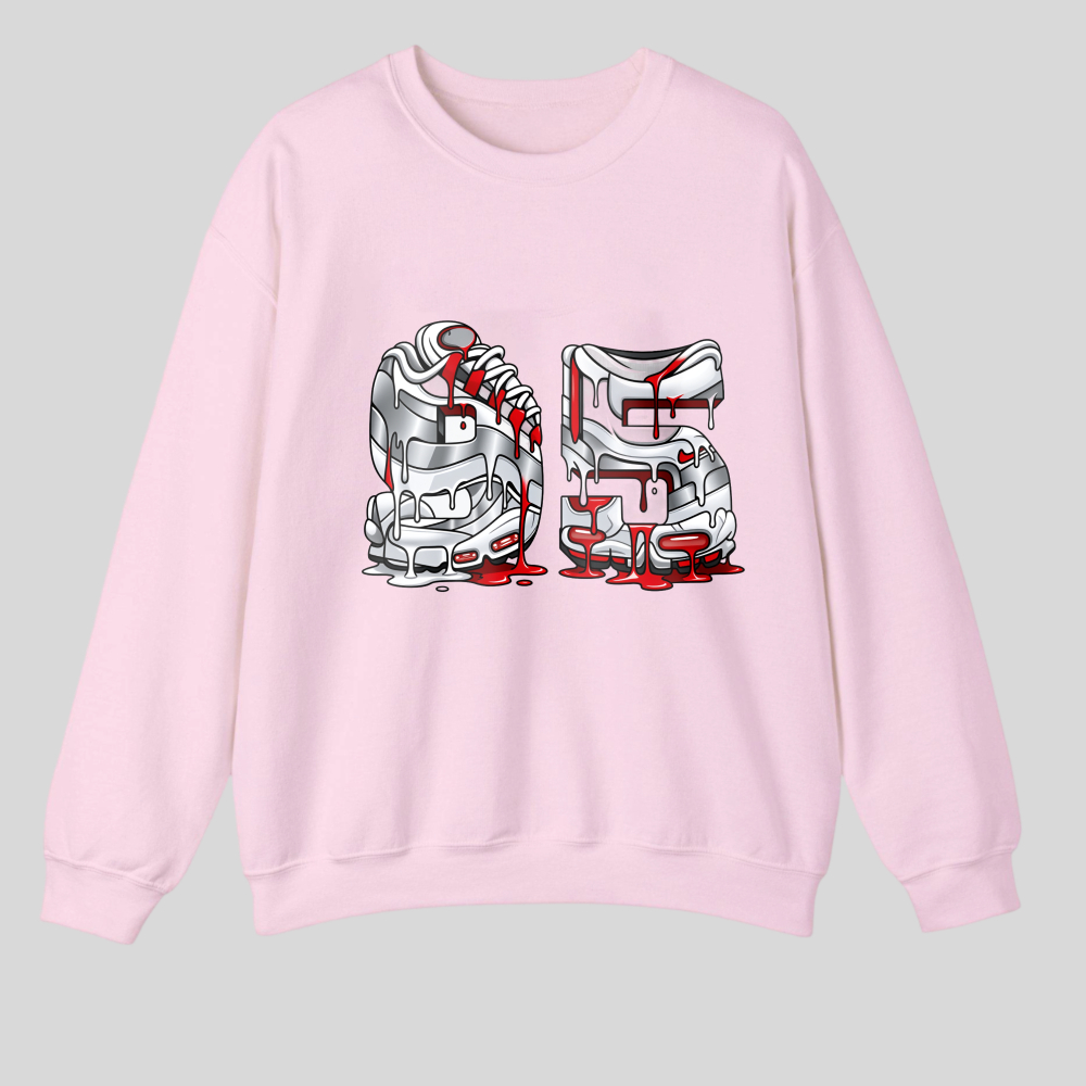 Sneaker Design With Red And White Details tshirt 100% cotton
