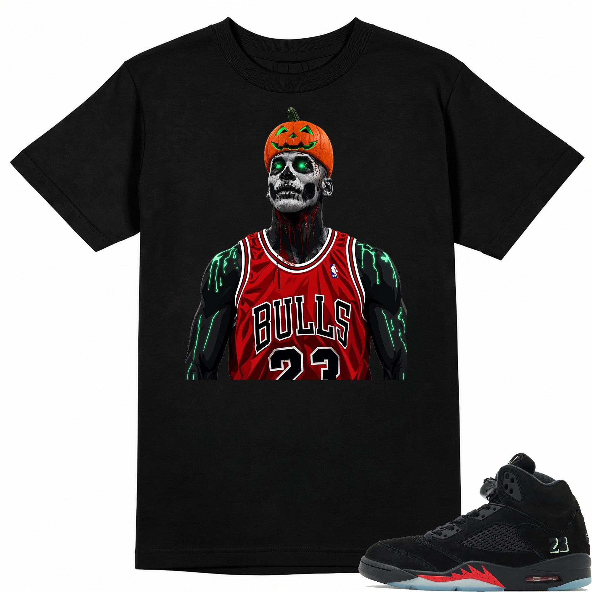 Player Shirt to Match A.J 5 Halloween Sneaker