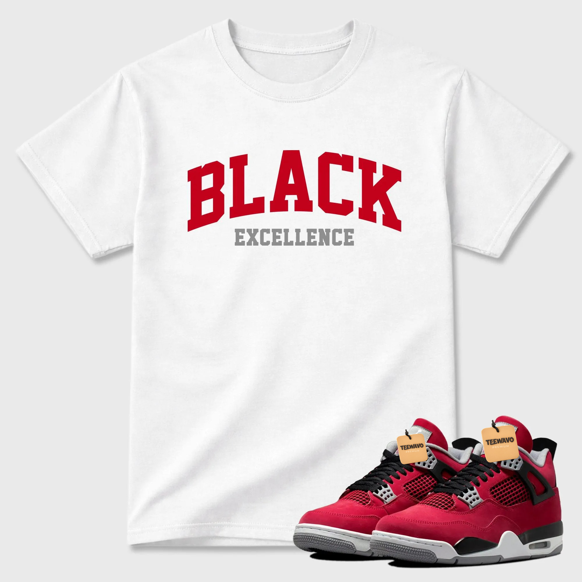 Varsity Black Excellence Premium Graphic T-shirt