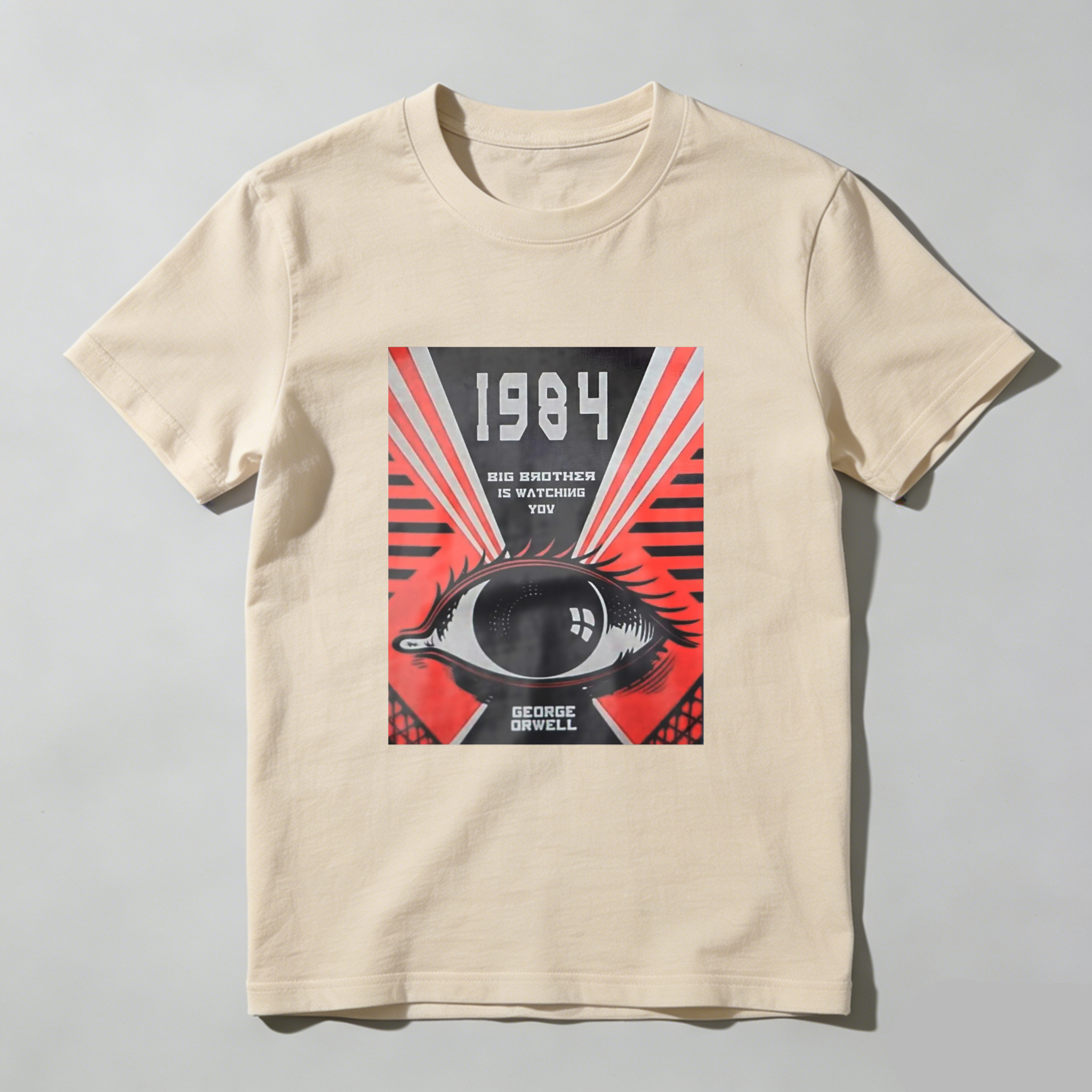 Big Brother Is Watching You Eye Design tshirt 100% cotton