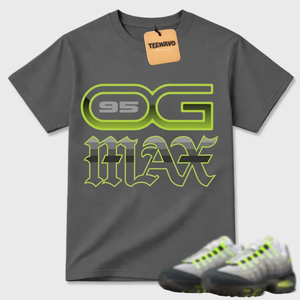 Air Max 95 OG Neon Matching Tee  OG Neon 95 Shirt