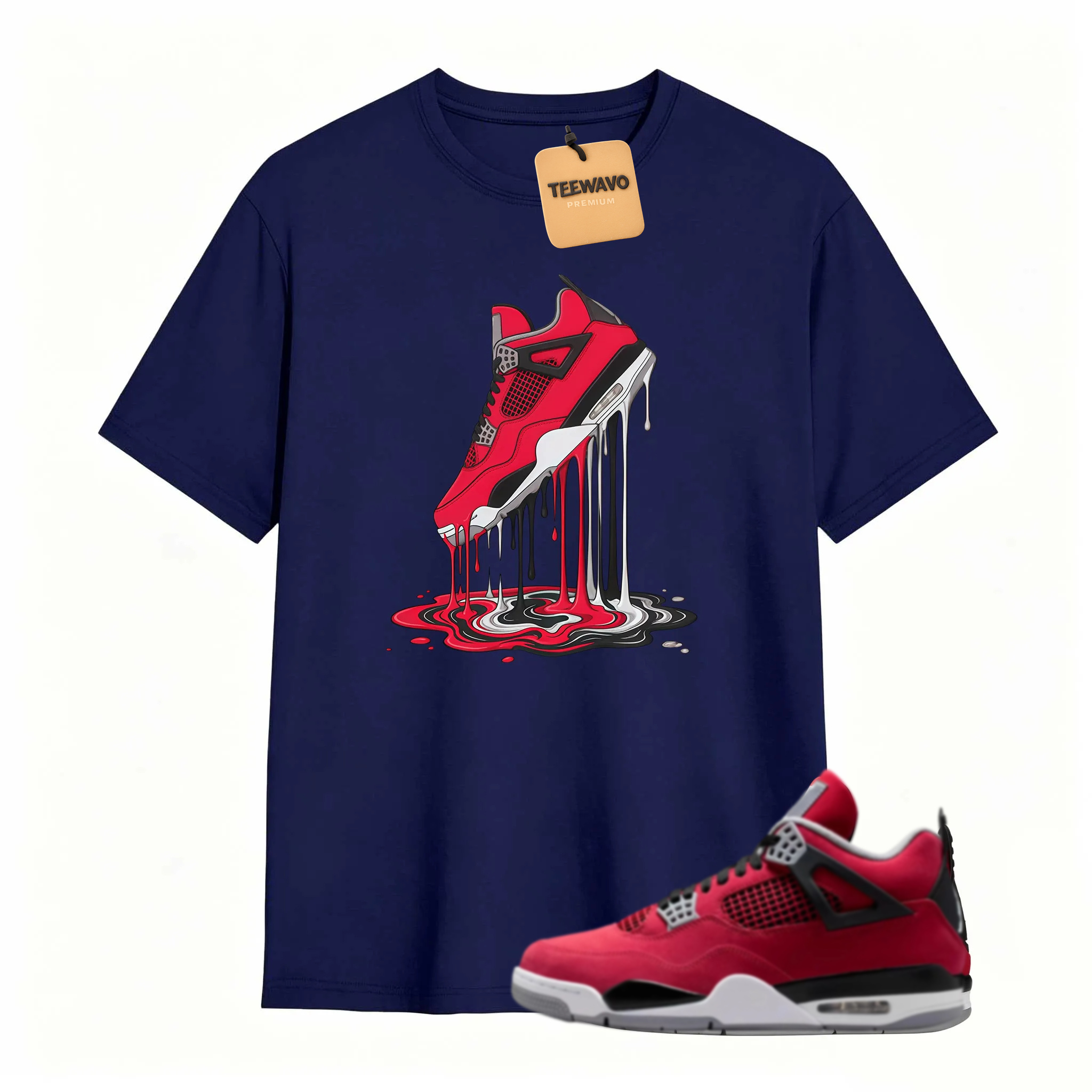 Dripping Shoe Shirt to Match AJD Retro Toro Bravo 2026