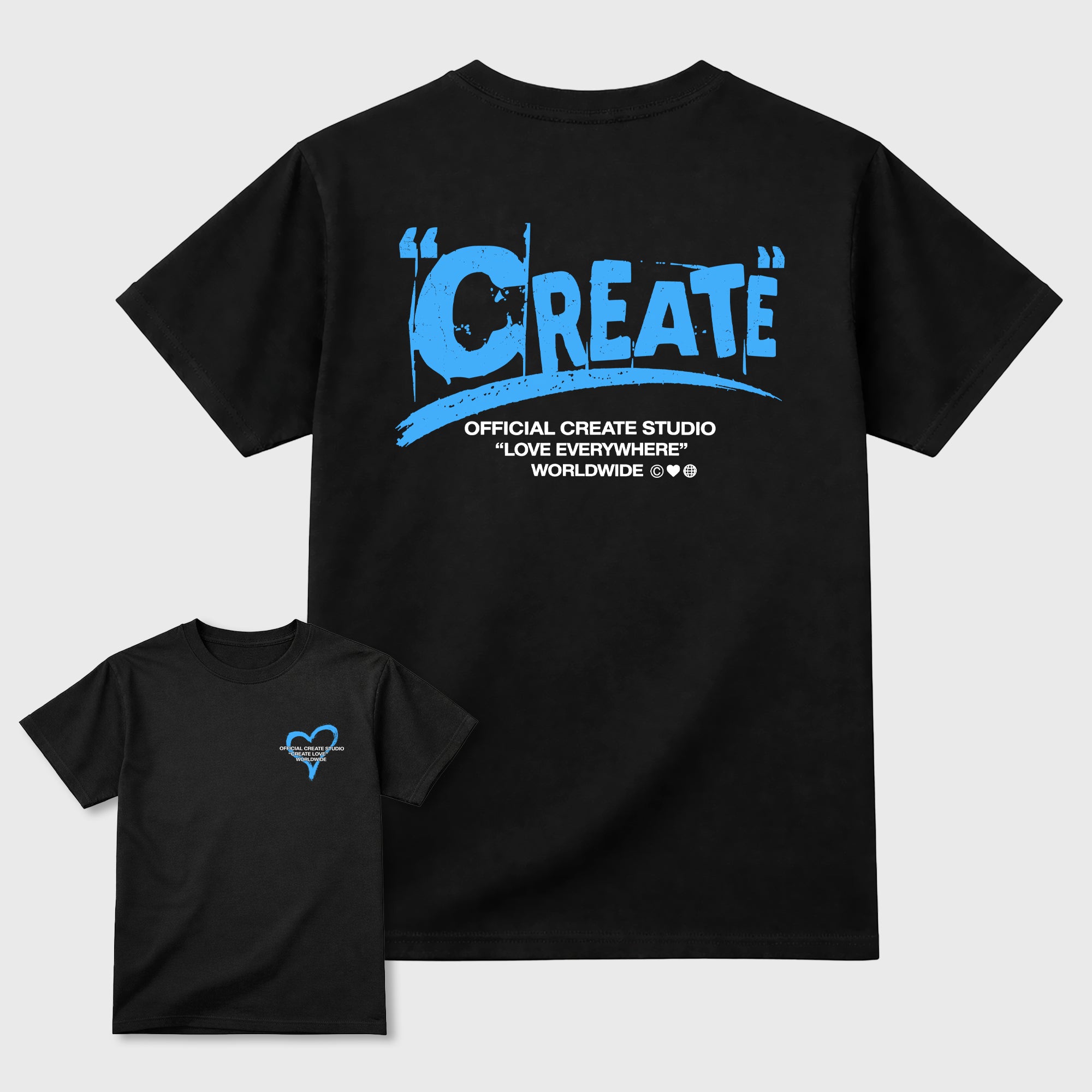 Create Love Sneaker Tees - Air Jordan 14 University Blue