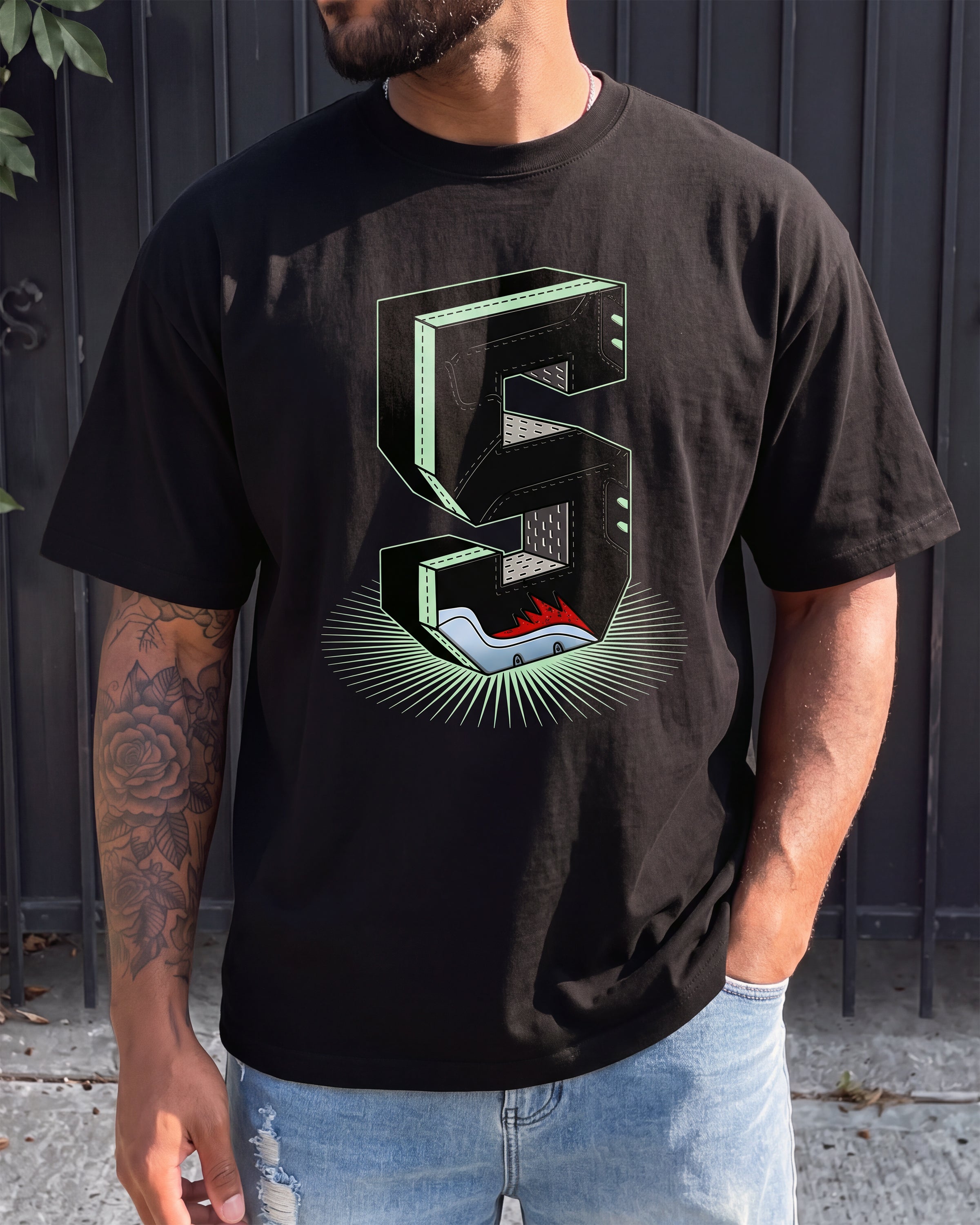 Number Statue Air Jardan 5 Halloween Matching Graphic Tee