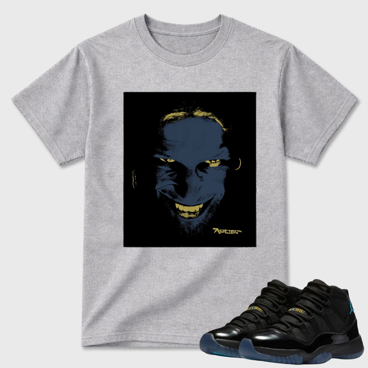 AP Inspired Portrait Air Jordan 11 Graphic Tee