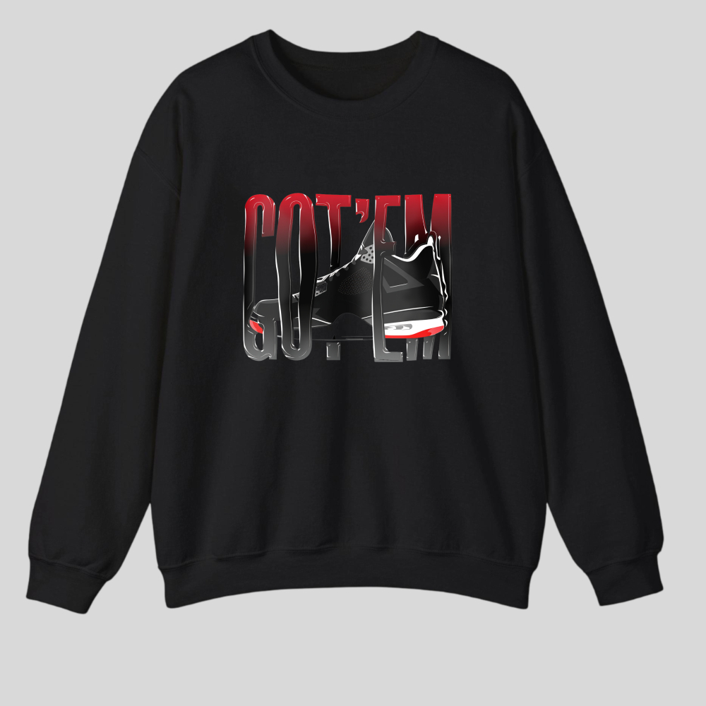 Got Em Sneaker Design Print tshirt 100% cotton