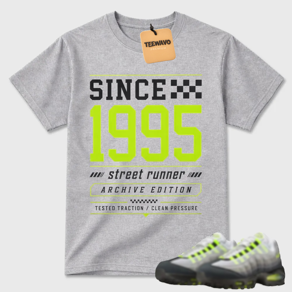 1995 Street Runner Archive Graphic Cotton Crew T-Shirt