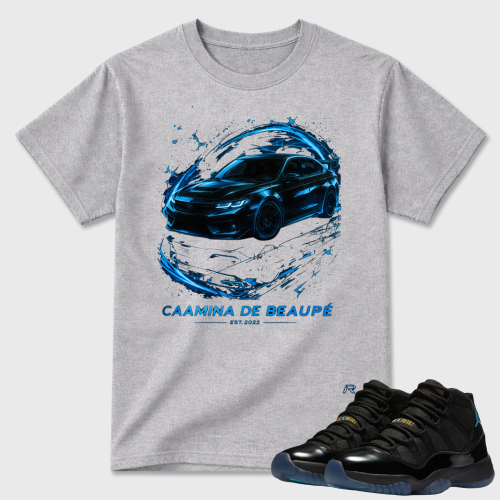 Caamina De Beaupé Car Air Jordan 11 Streetwear Tee