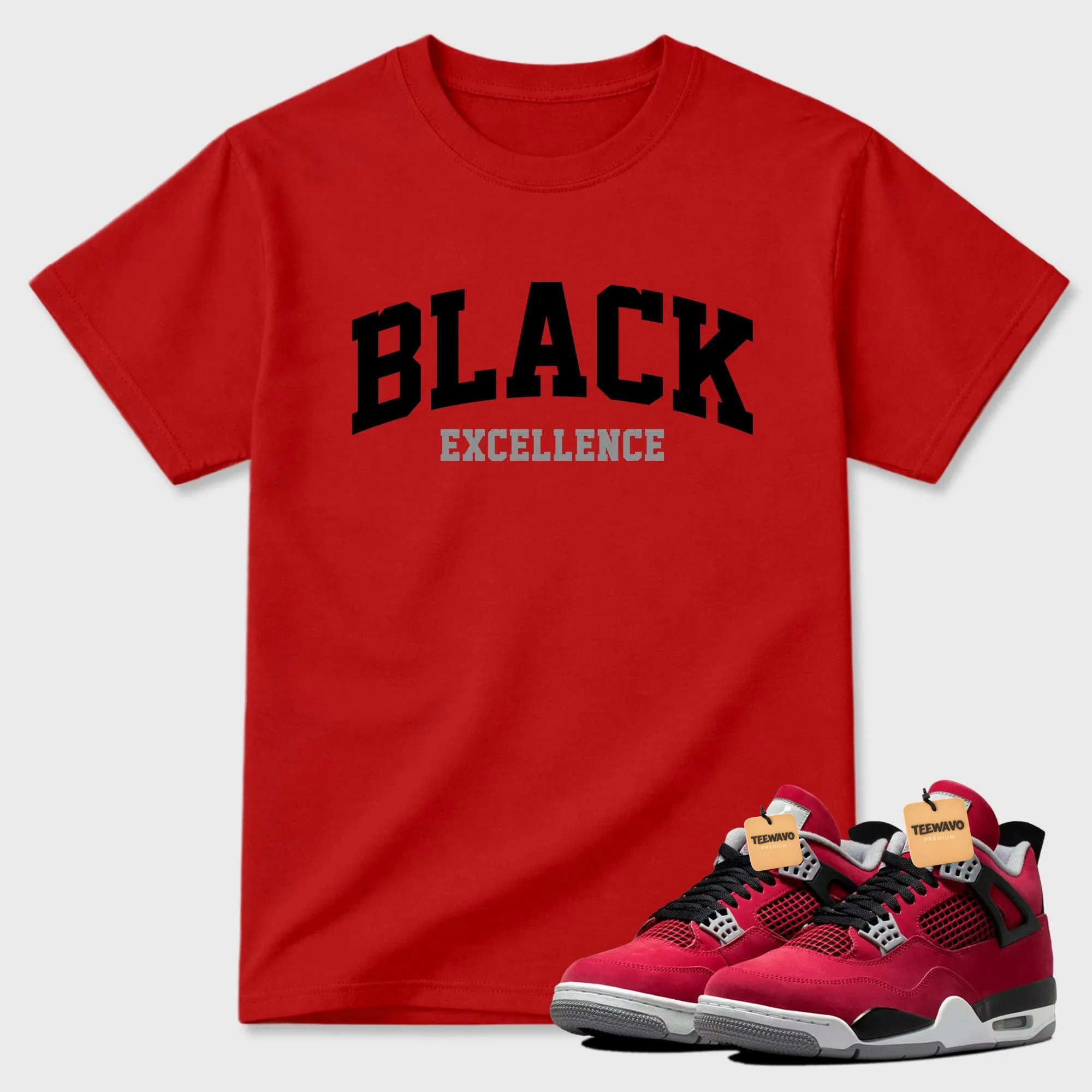 Varsity Black Excellence Premium Graphic T-shirt