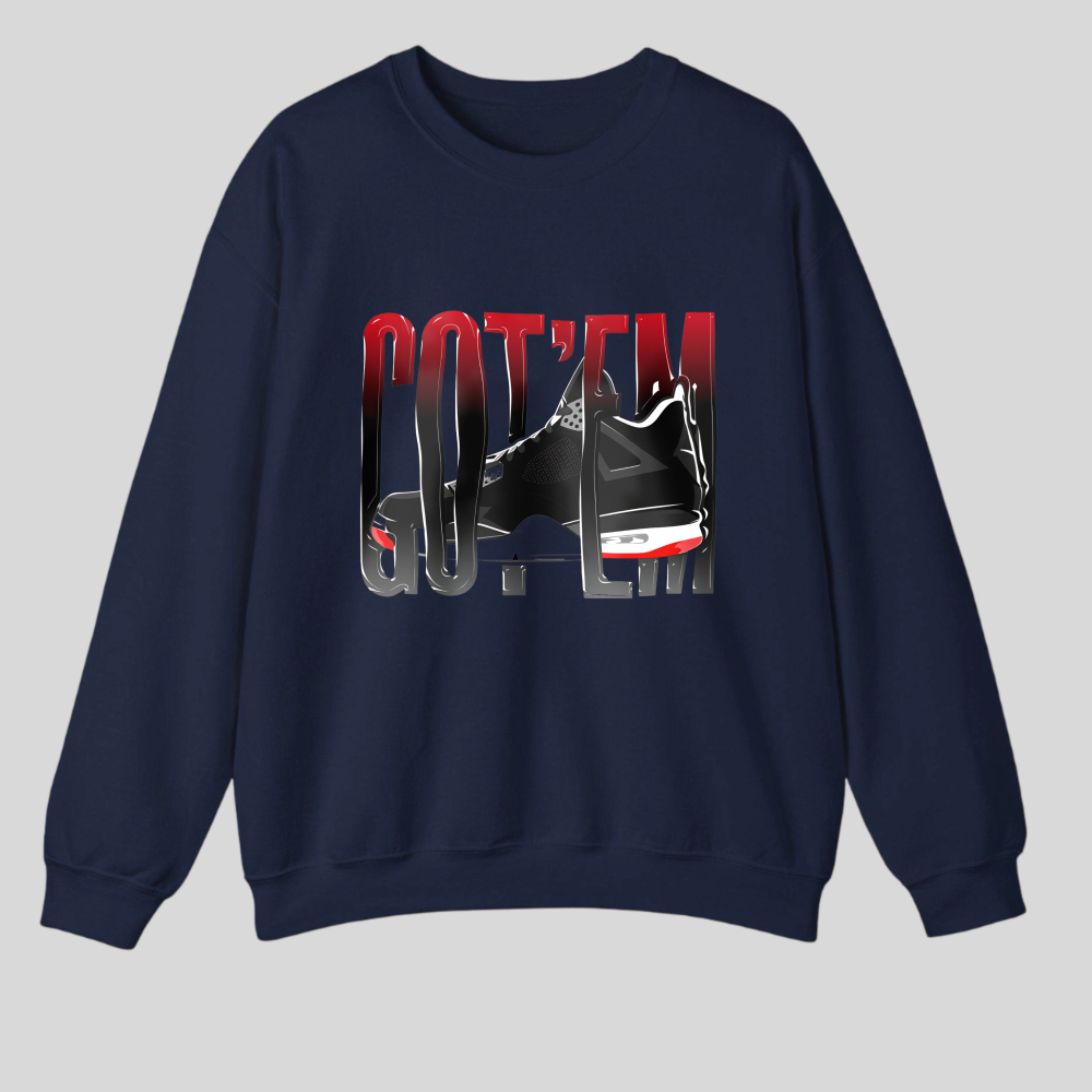 Got Em Sneaker Design Print tshirt 100% cotton