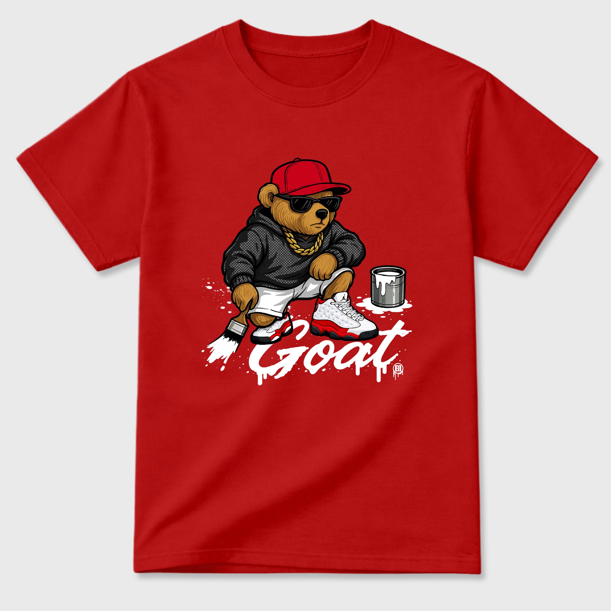 Drip The GOAT Sneaker Tees - Air Jordan 13 University Red