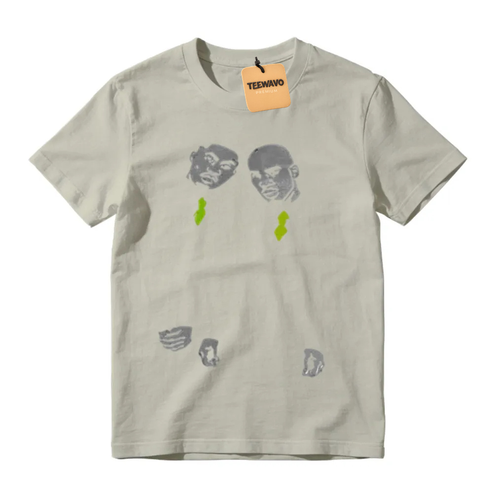 Black Grey Neon Max 95 Big Bubble Neon matching tshirt sneaker tee