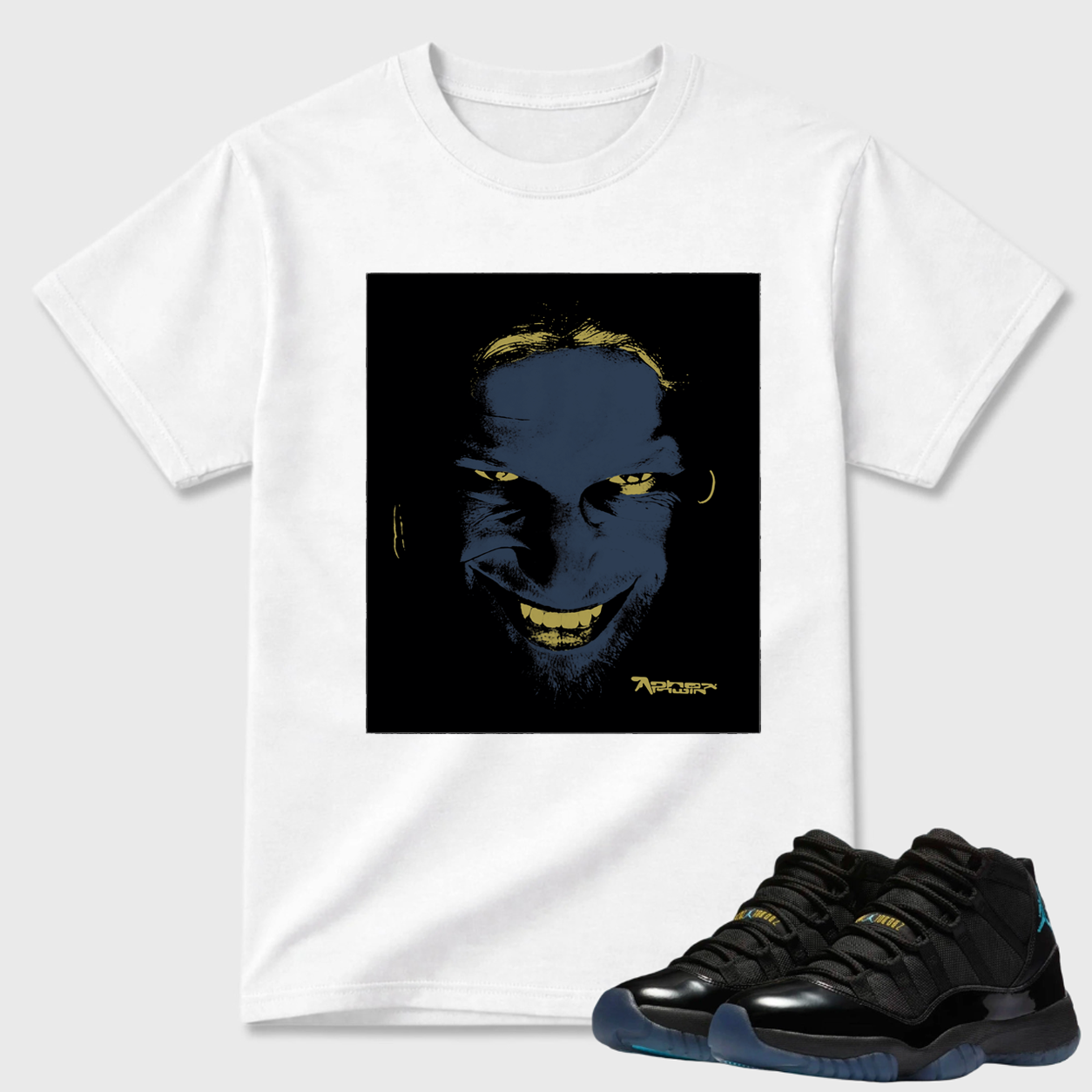 AP Inspired Portrait Air Jordan 11 Graphic Tee