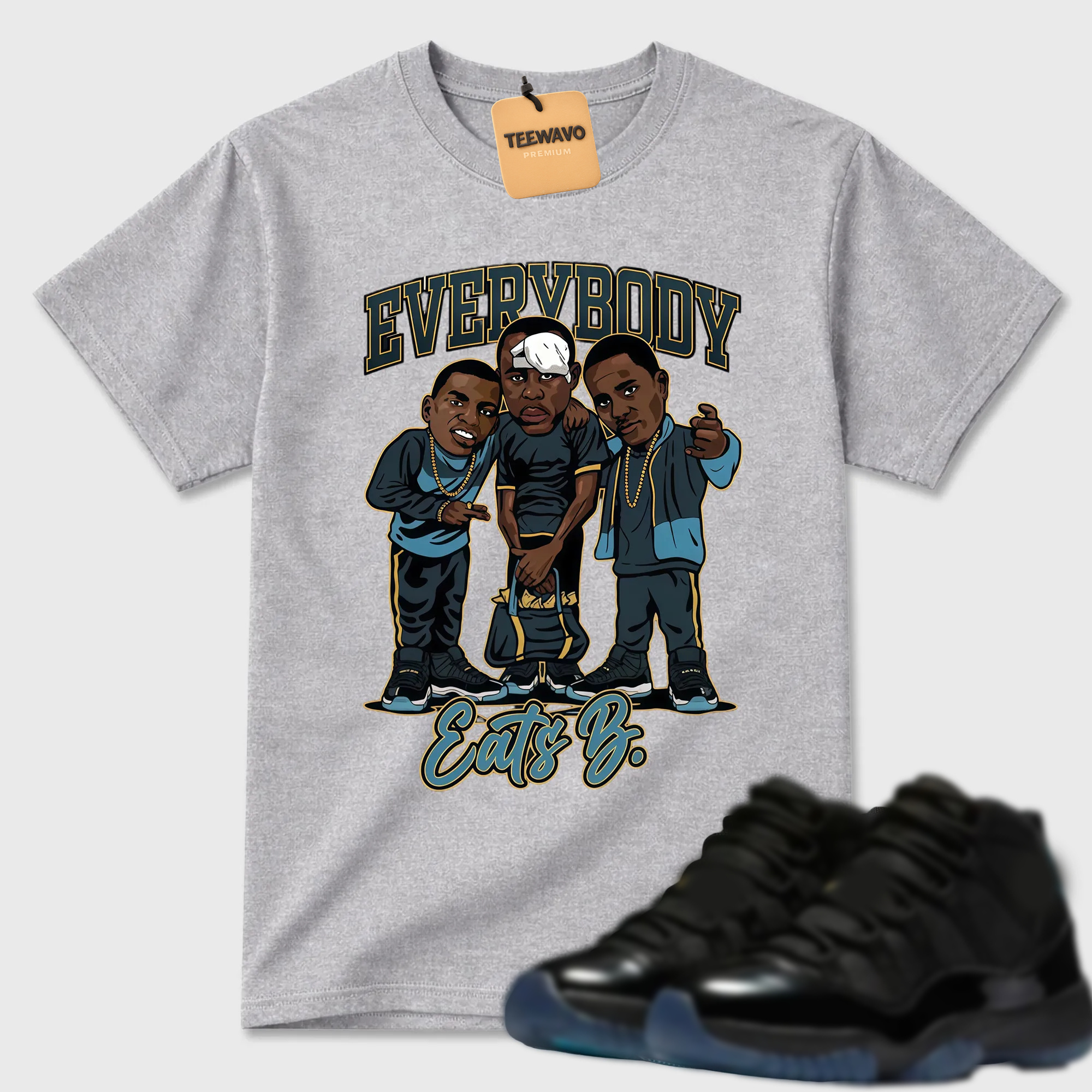 EVERYBODY T-Shirt To Match Joardan 11 Gamma