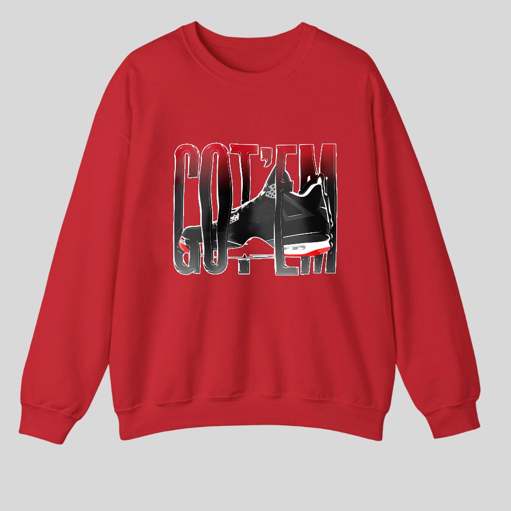 Got Em Sneaker Design Print tshirt 100% cotton