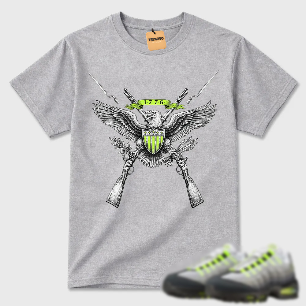 American Eagle 1776 Air Max 95 Patriotic Graphic Tee