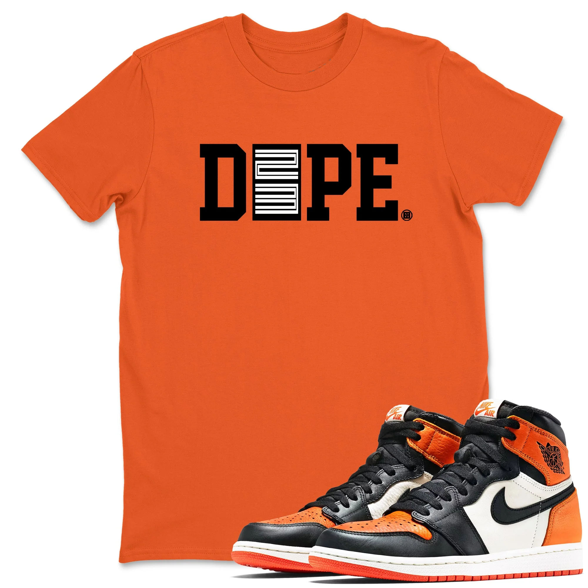 Dope 23 TEEWAVO Sneaker Tees - Air Jordan 1 Shattered Backboard
