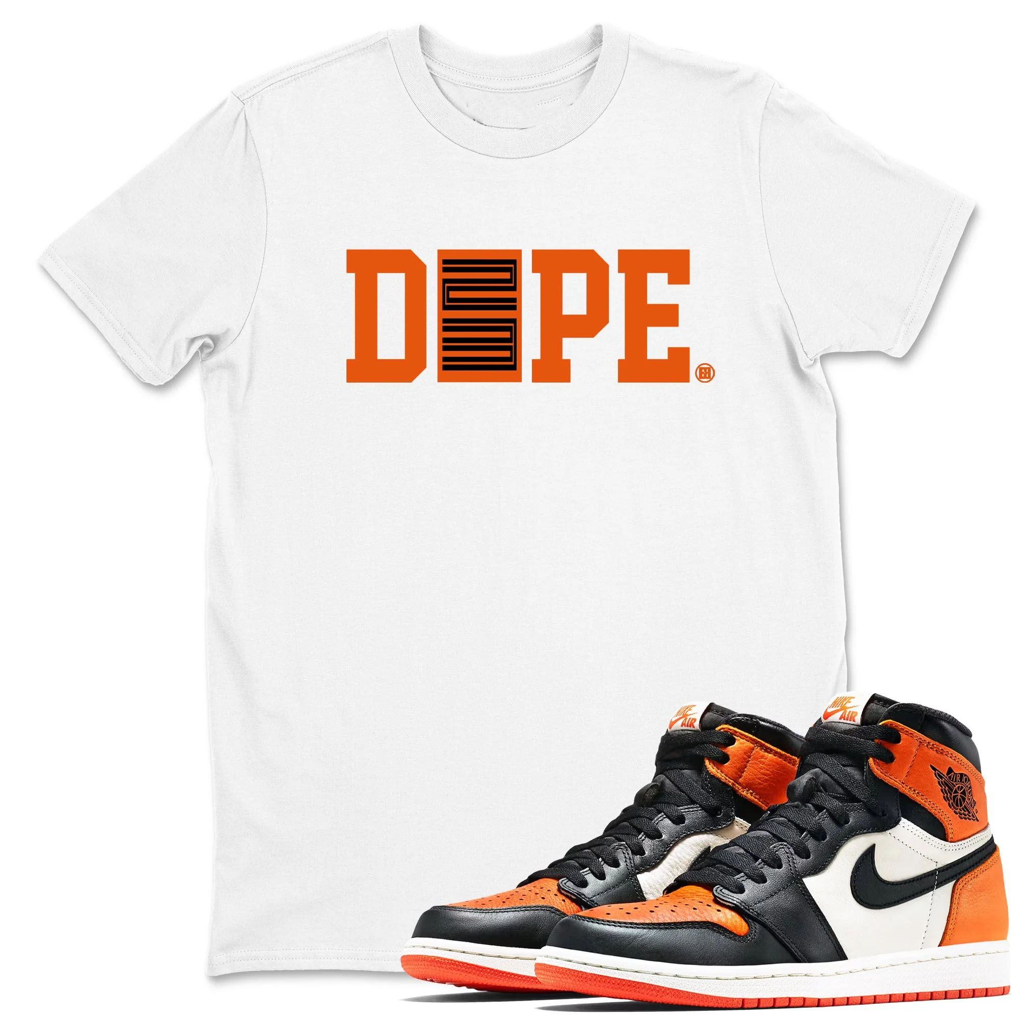 Dope 23 TEEWAVO Sneaker Tees - Air Jordan 1 Shattered Backboard