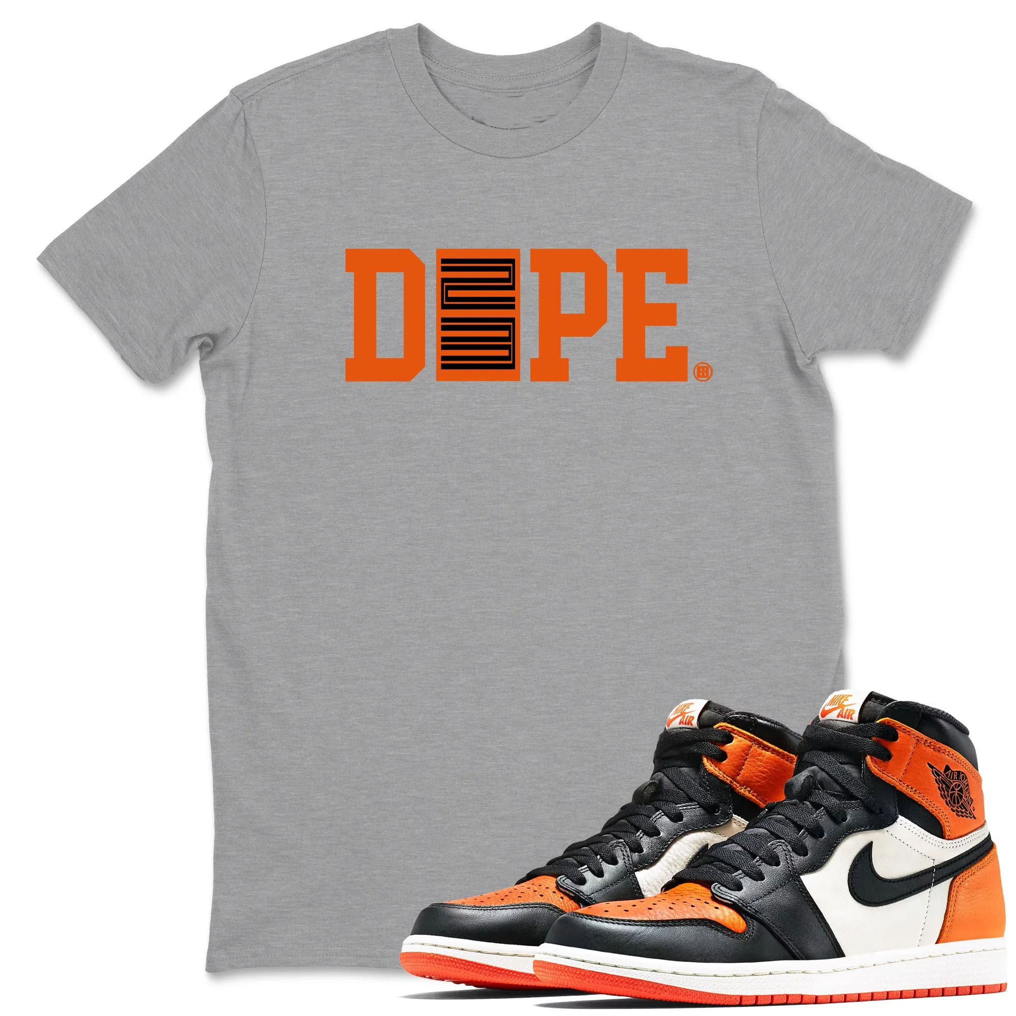 Dope 23 TEEWAVO Sneaker Tees - Air Jordan 1 Shattered Backboard