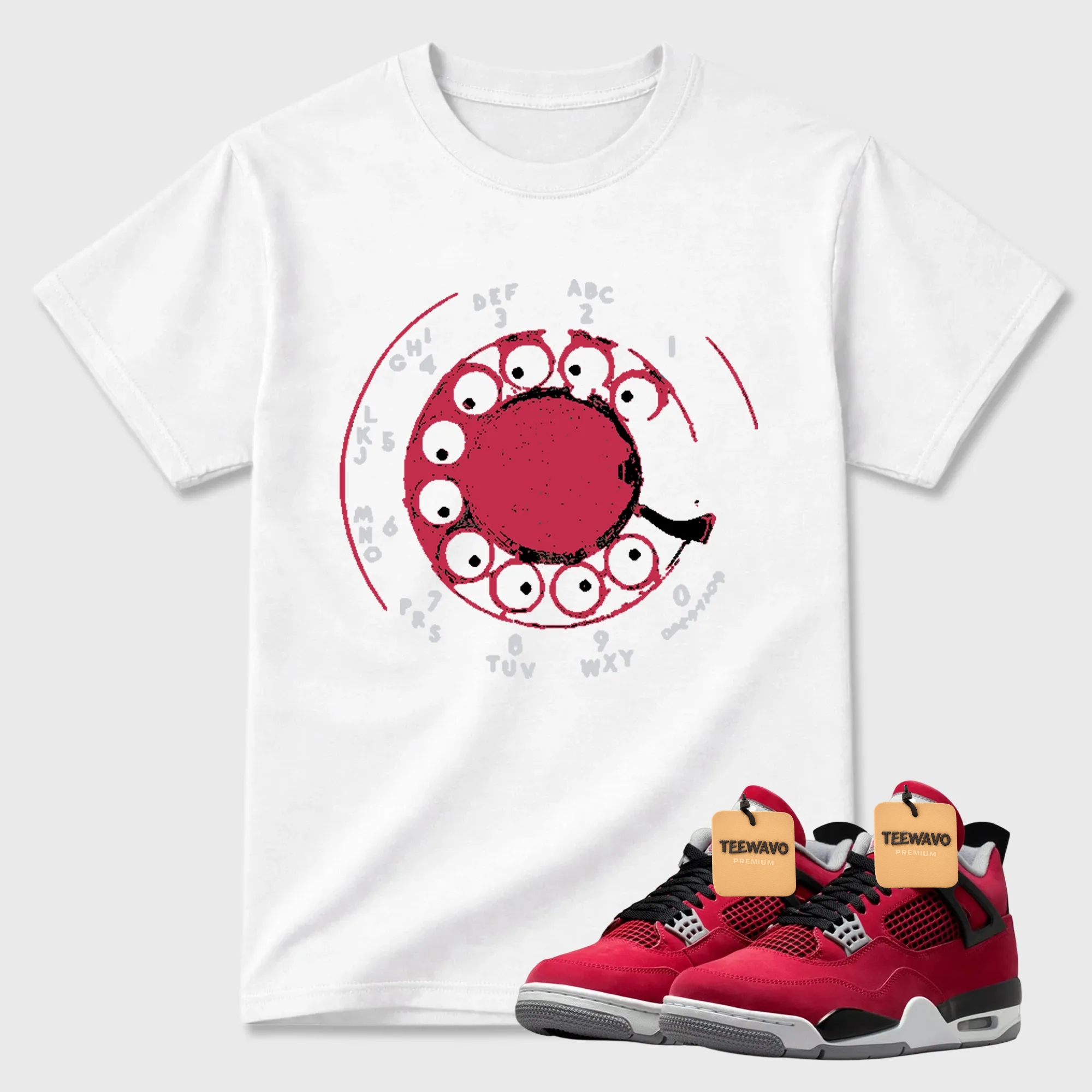 Vintage Circular Dial Premium Graphic Tee