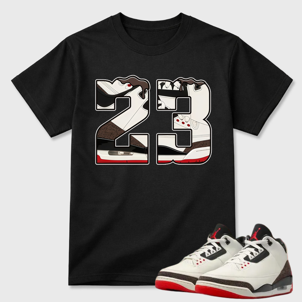 AJ3 World’s Best Dad Match Tee, Match 23 Shirt