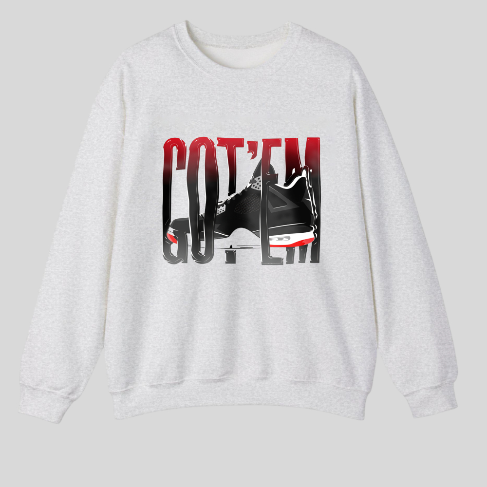 Got Em Sneaker Design Print tshirt 100% cotton