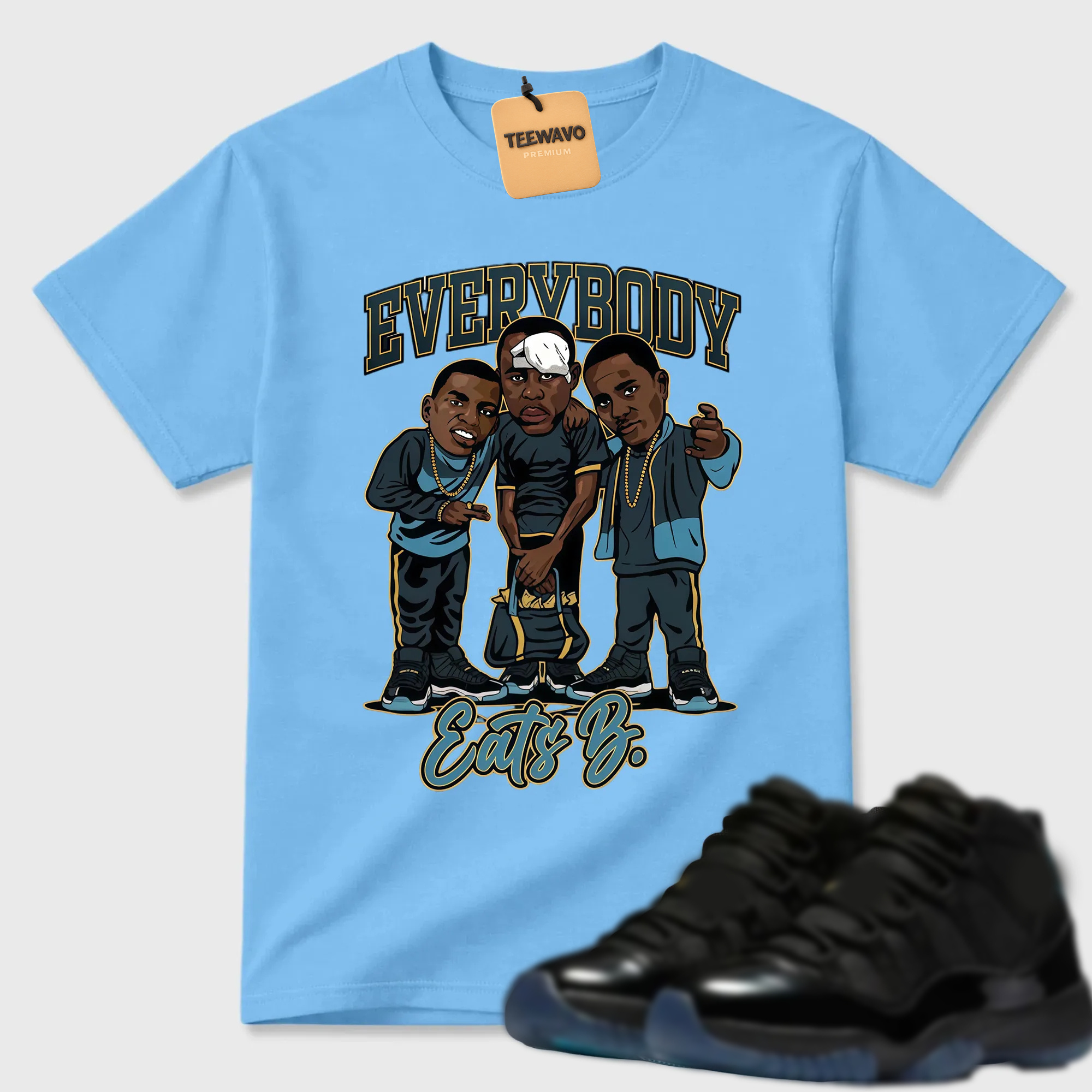 EVERYBODY T-Shirt To Match Joardan 11 Gamma