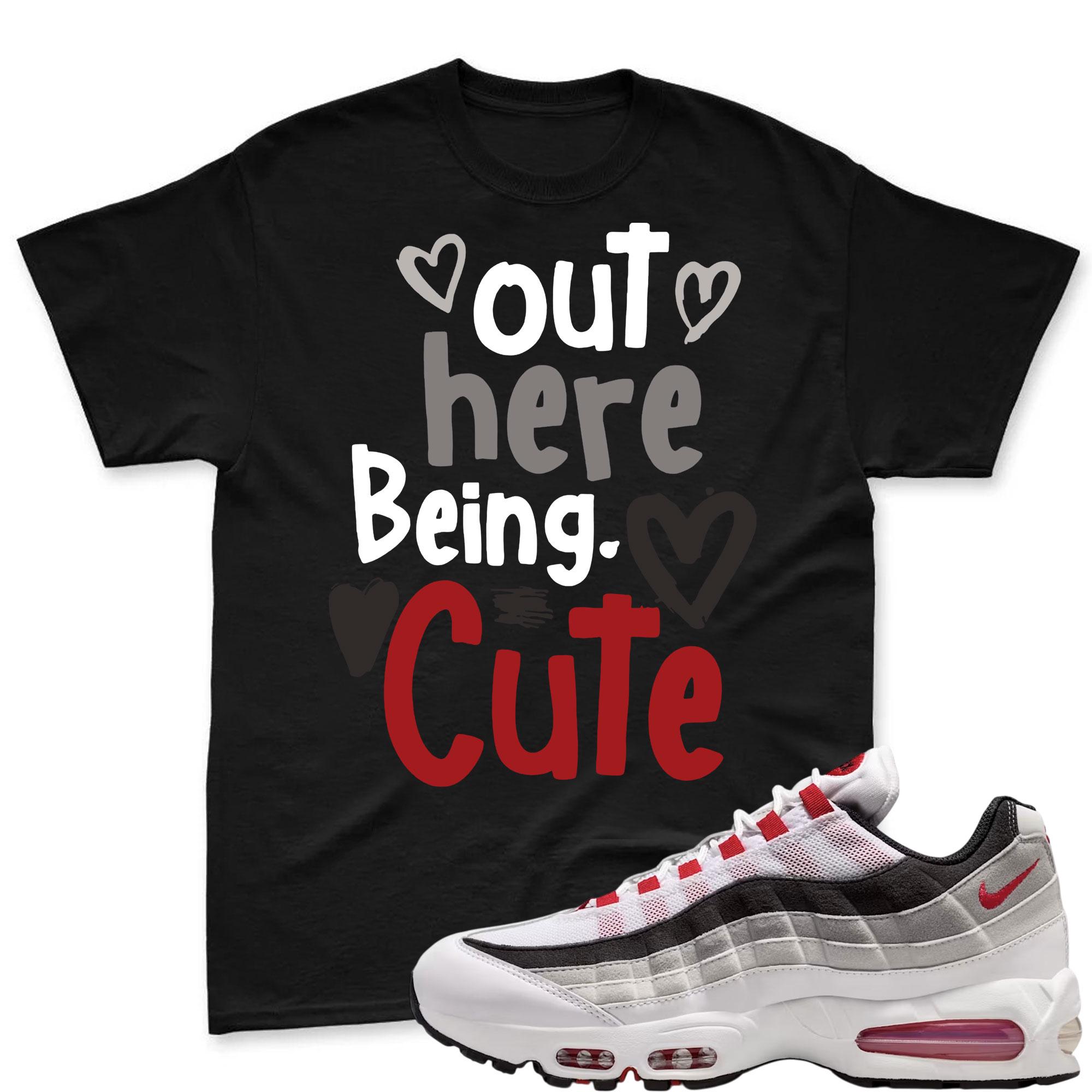 CUTE! T Shirt To Match Air Max 95 Big Bubble Comet Red
