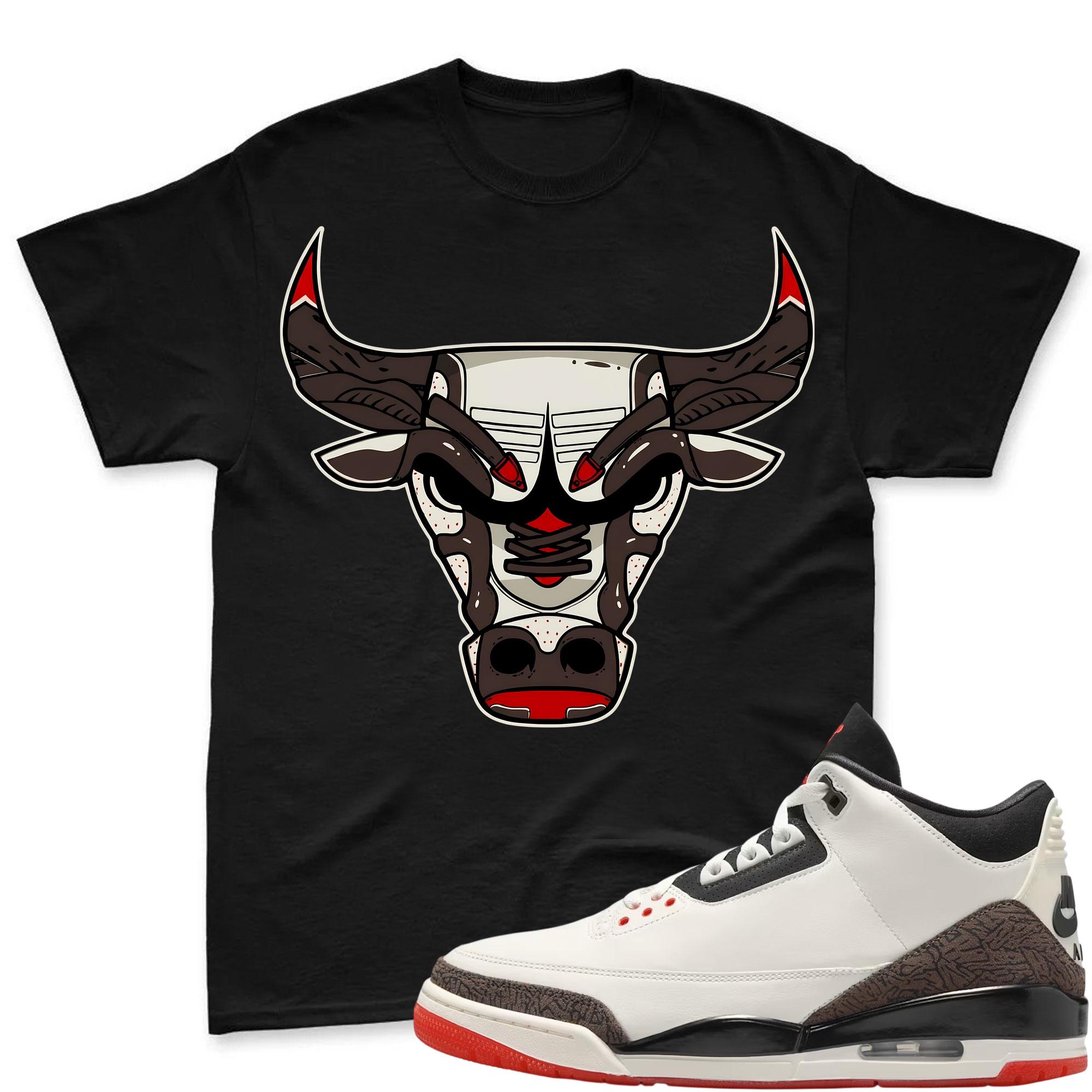 BULL!   Shirt To Match Jordan 3 World's Best Dad