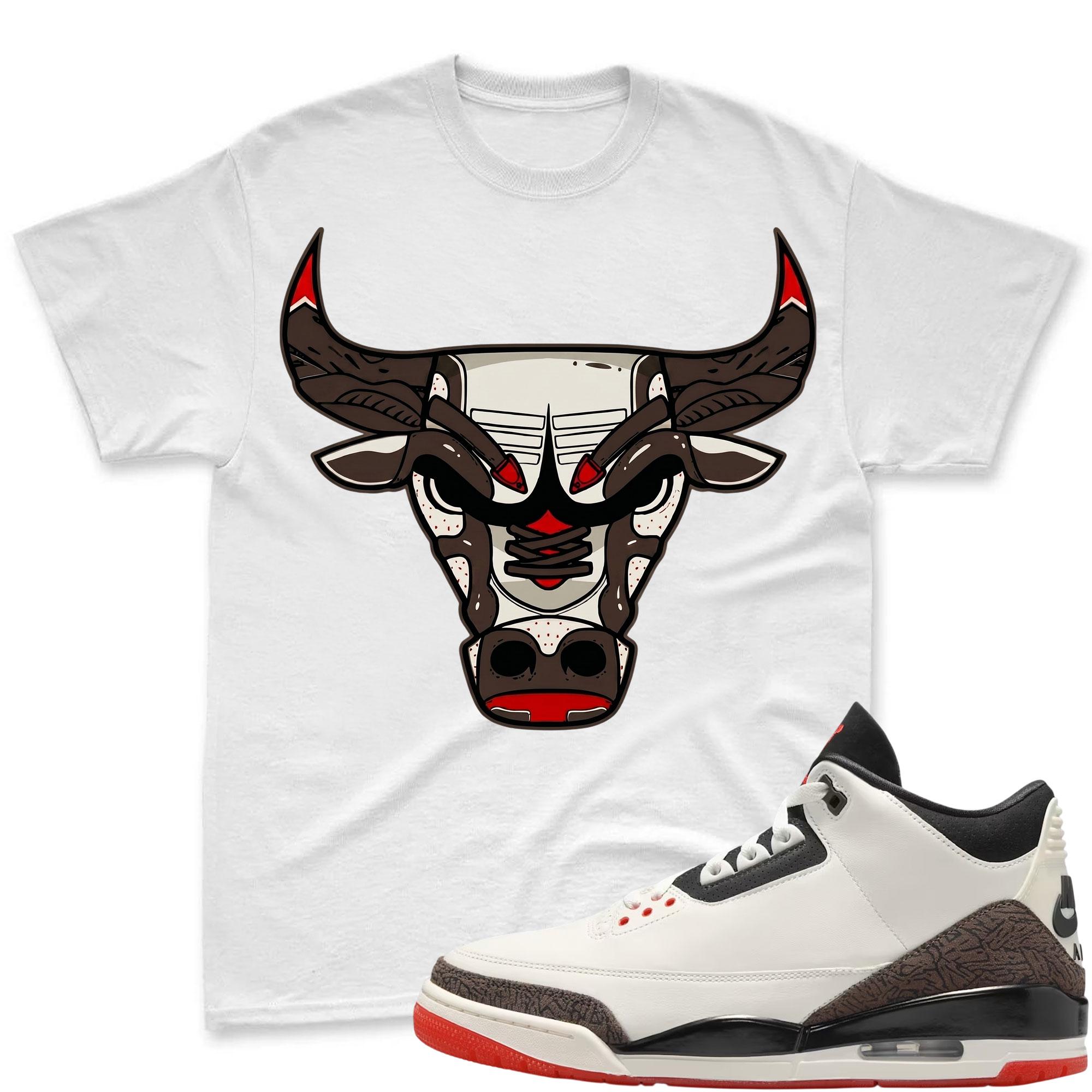 BULL!   Shirt To Match Jordan 3 World's Best Dad