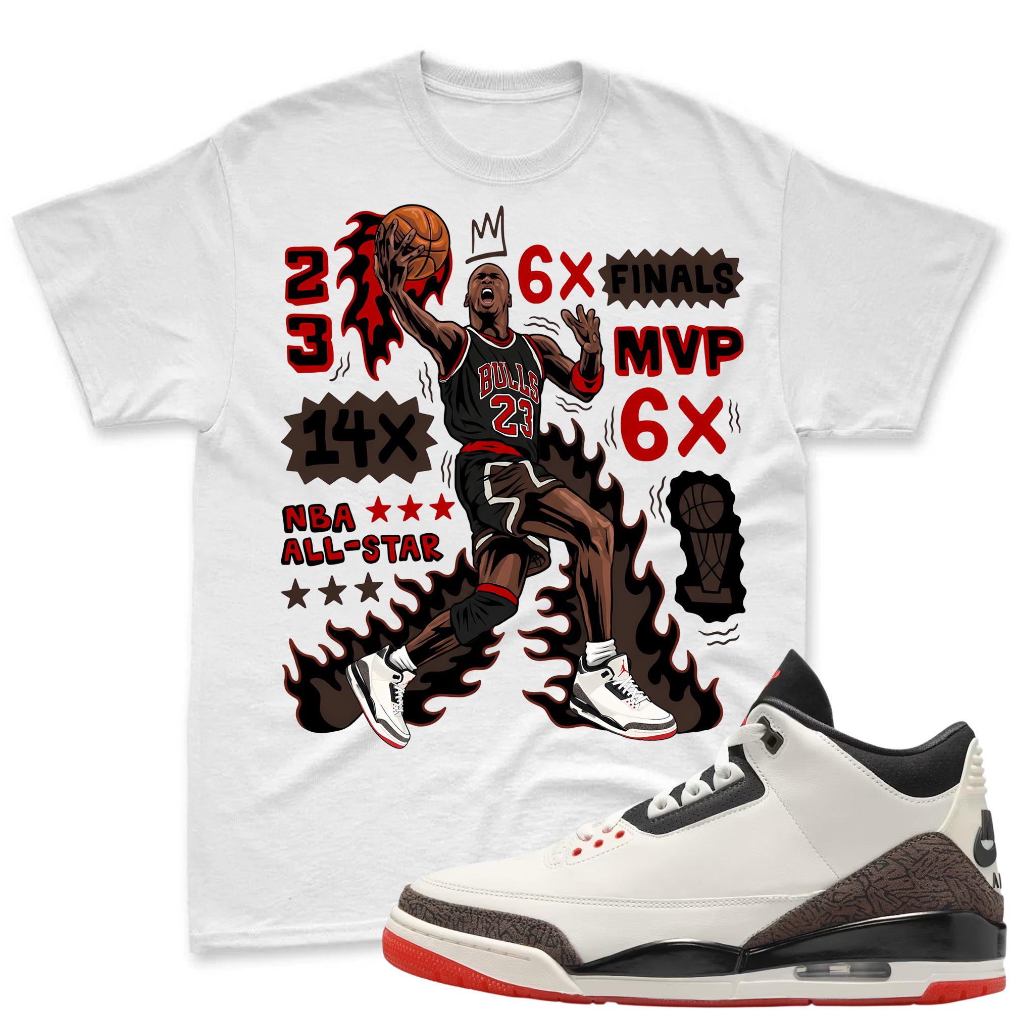 MJ FLAIR! Shirt To Match Jordan 3 World's Best Dad