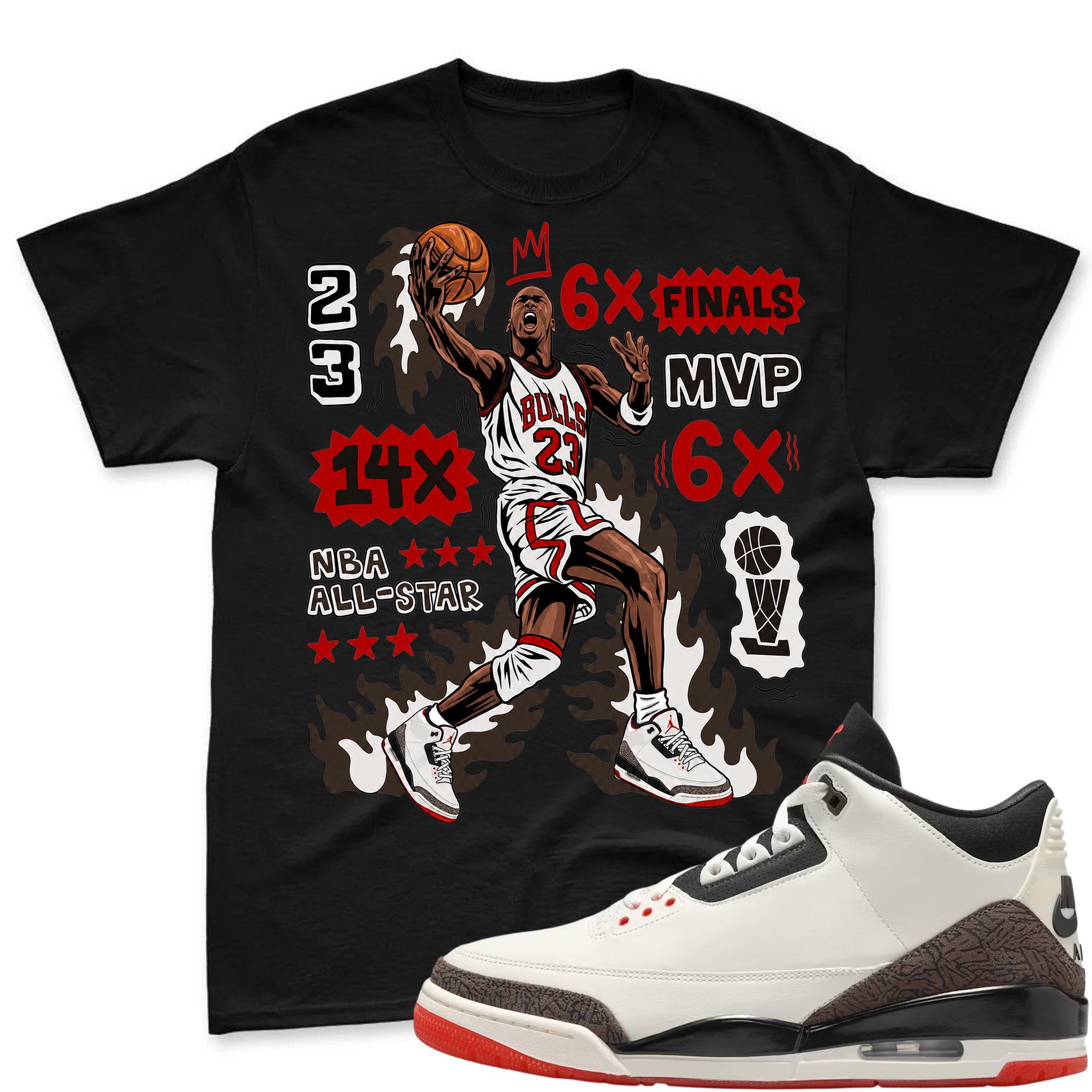 MJ FLAIR! Shirt To Match Jordan 3 World's Best Dad