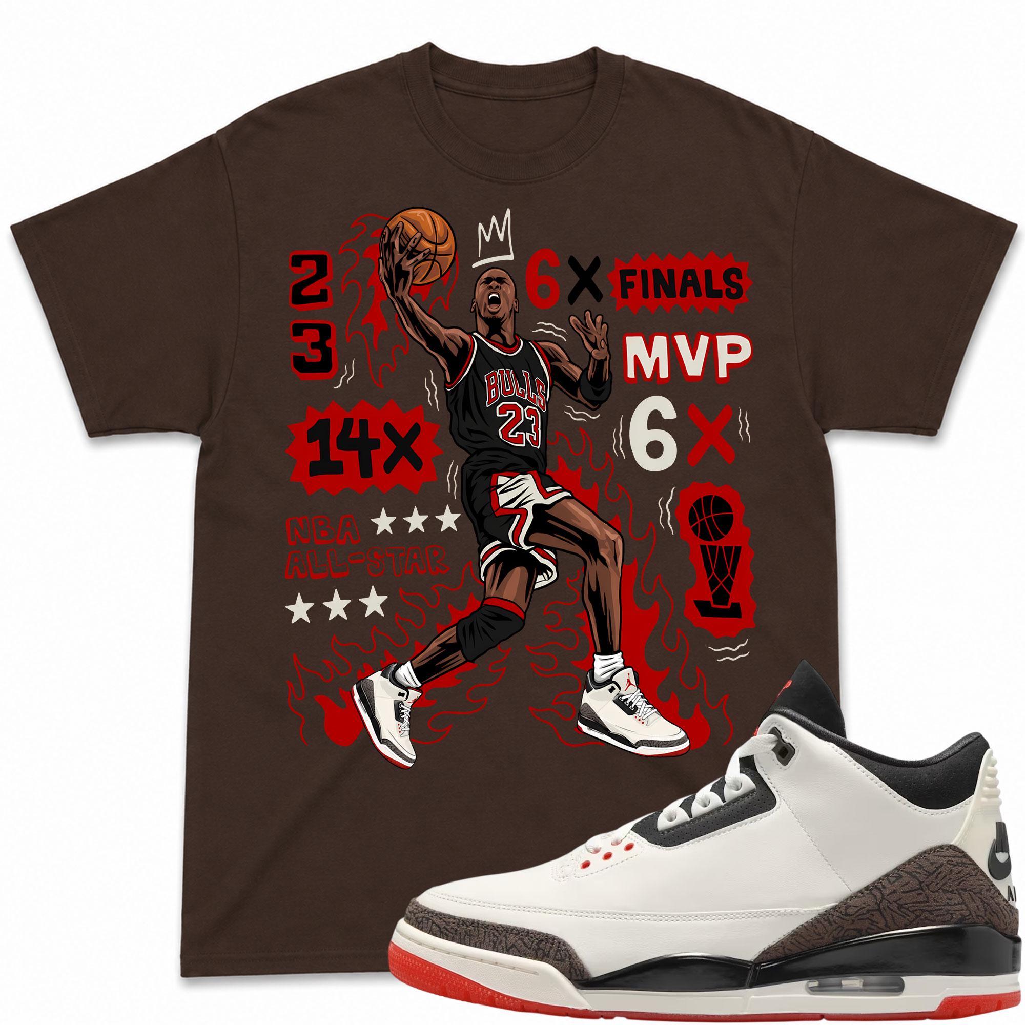 MJ FLAIR! Shirt To Match Jordan 3 World's Best Dad