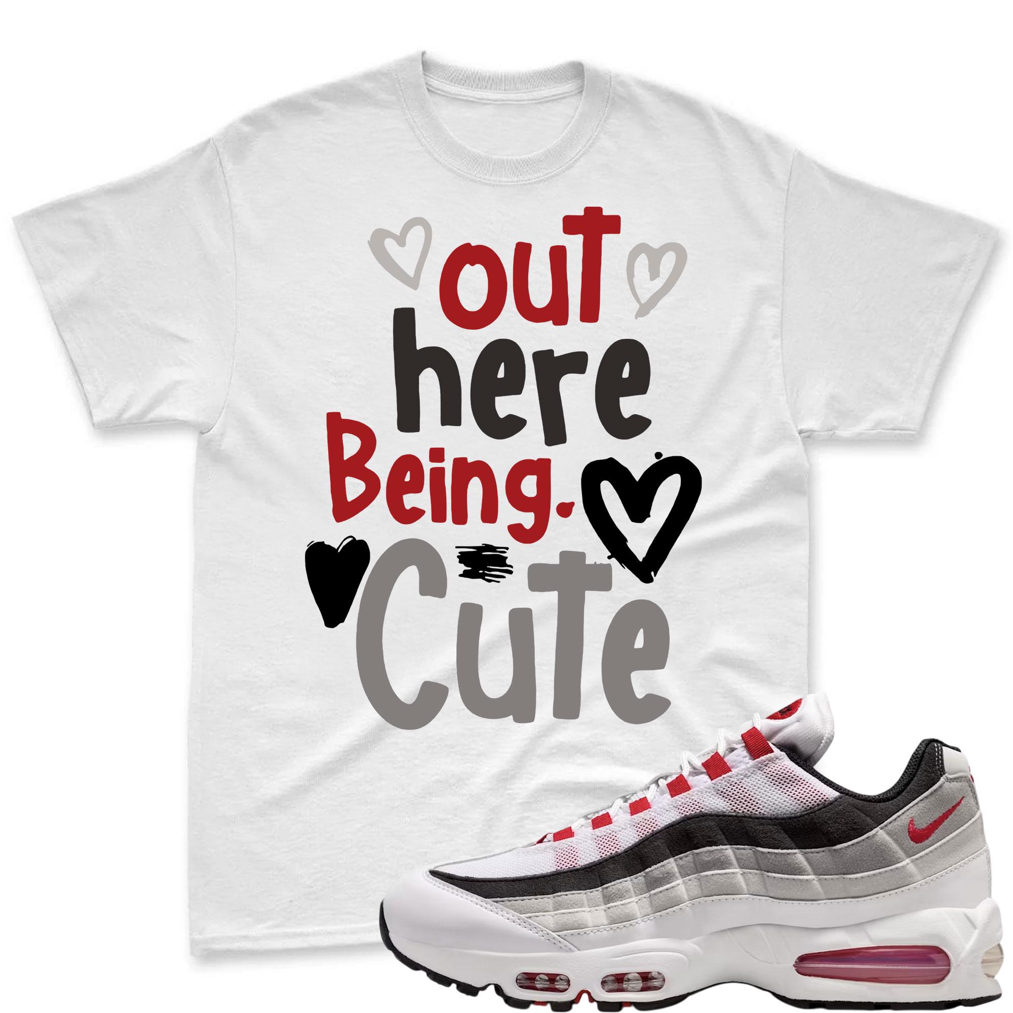 CUTE! T Shirt To Match Air Max 95 Big Bubble Comet Red