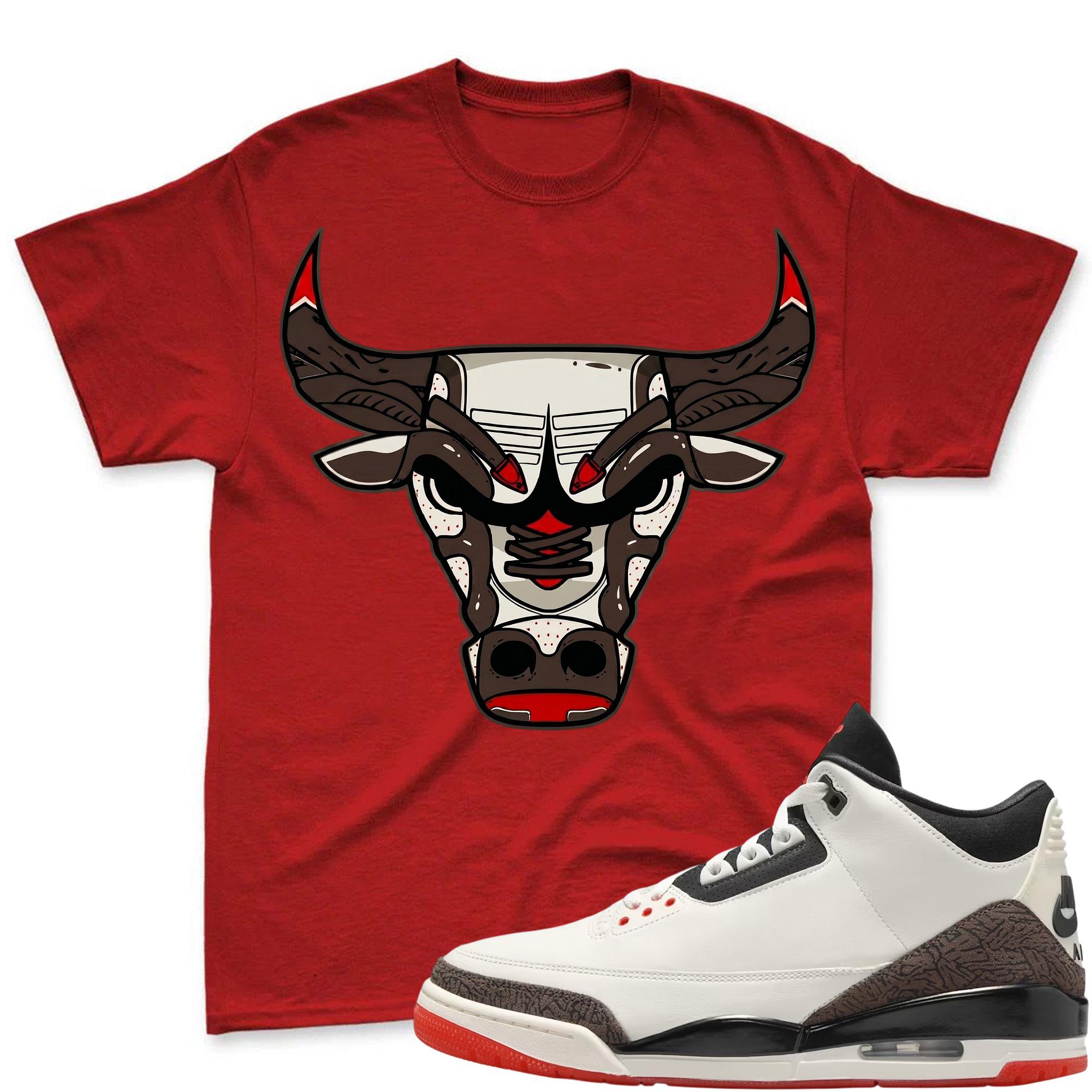 BULL!   Shirt To Match Jordan 3 World's Best Dad